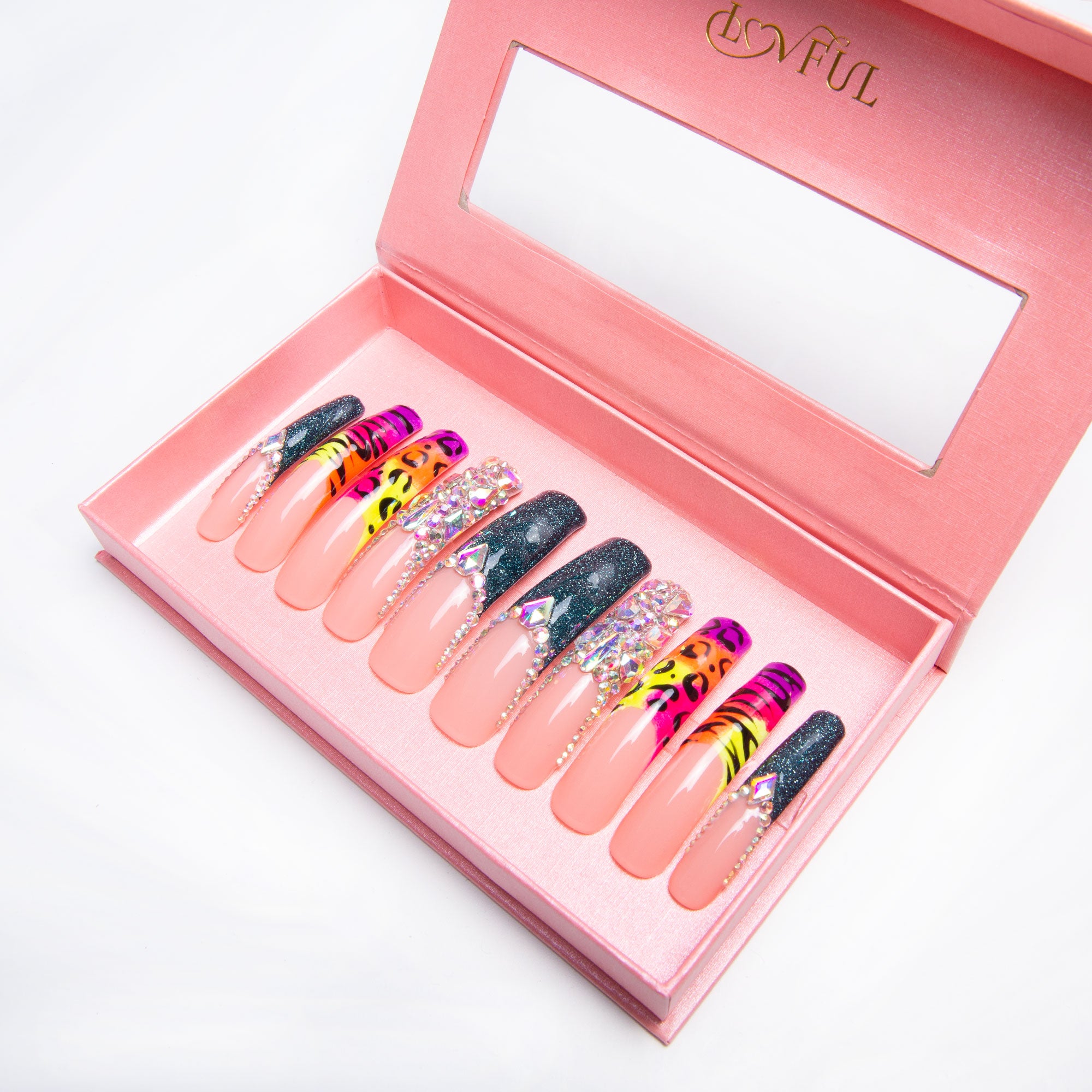 Coastal Mirage Handmade Nails H226