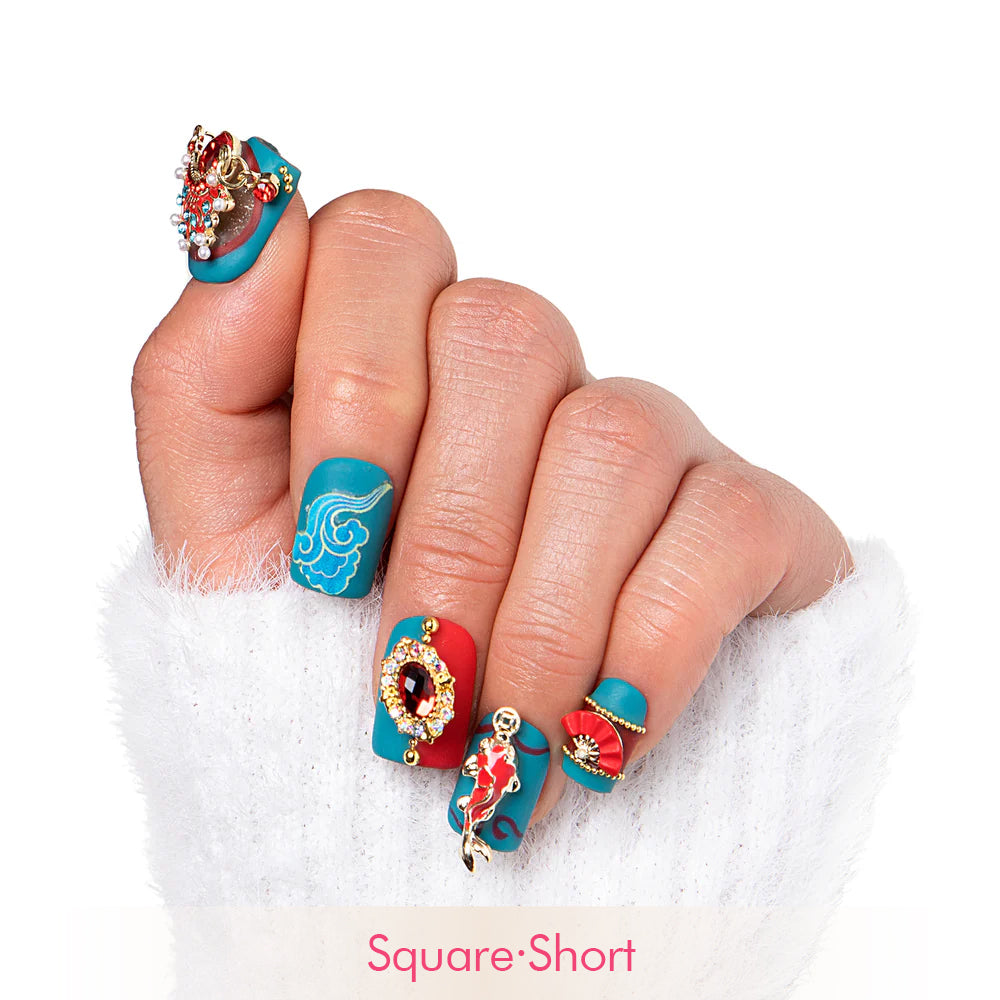 Oriental Dream Handmade Nails H227