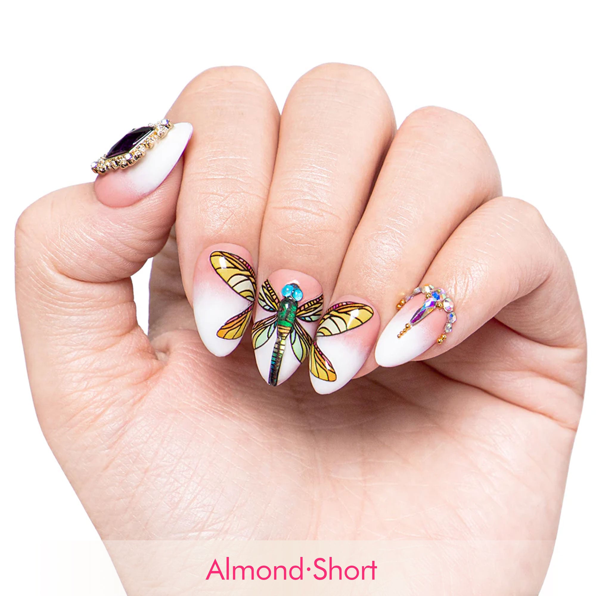 Mystic Wings Handmade Nails H232