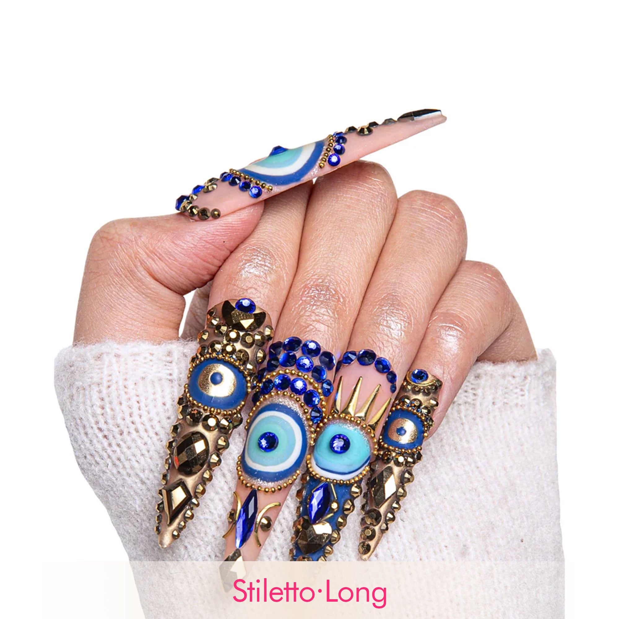 Spiritual Beacon Handmade Nails H234