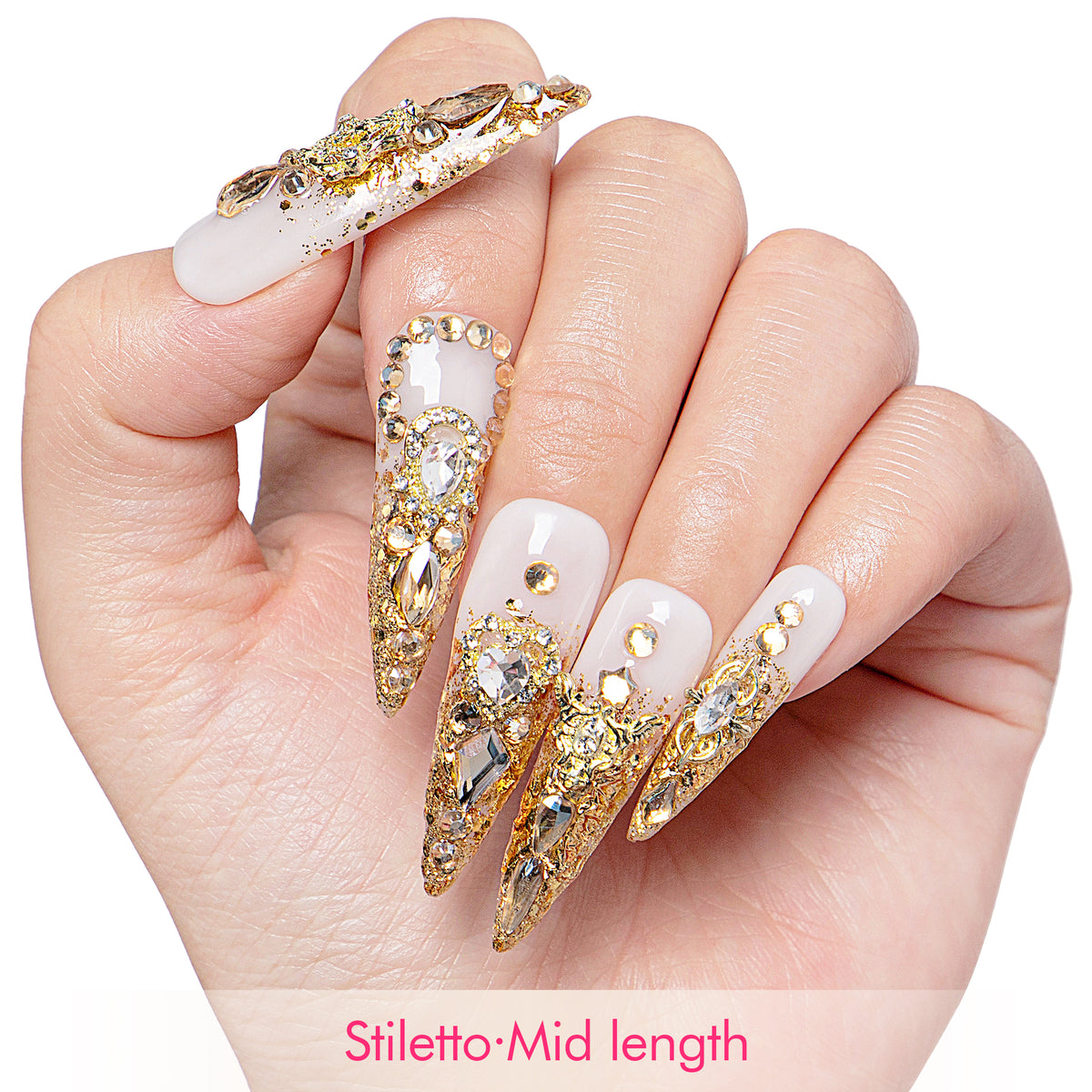 Golden Gala Handmade Nails H240