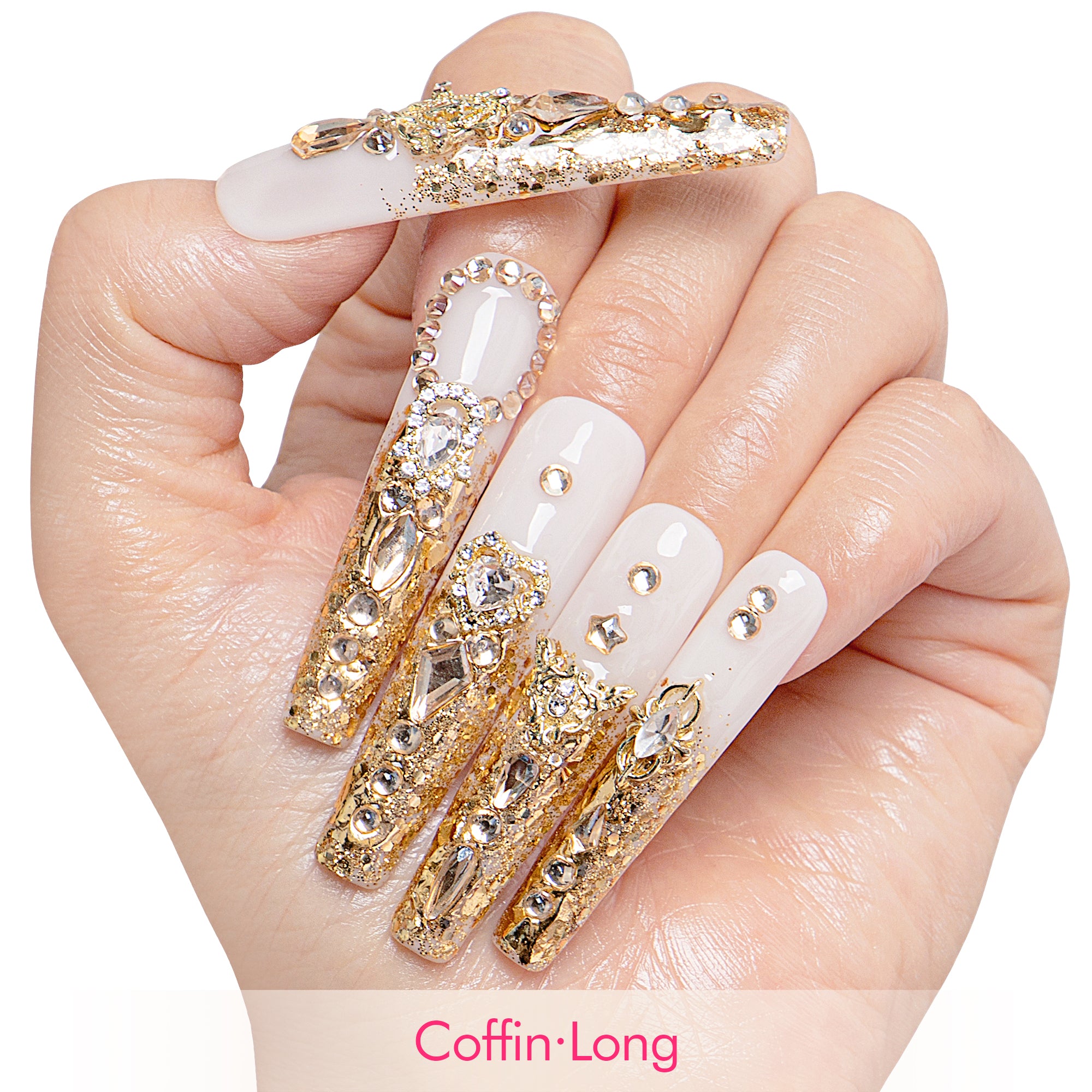Golden Gala Handmade Nails H240