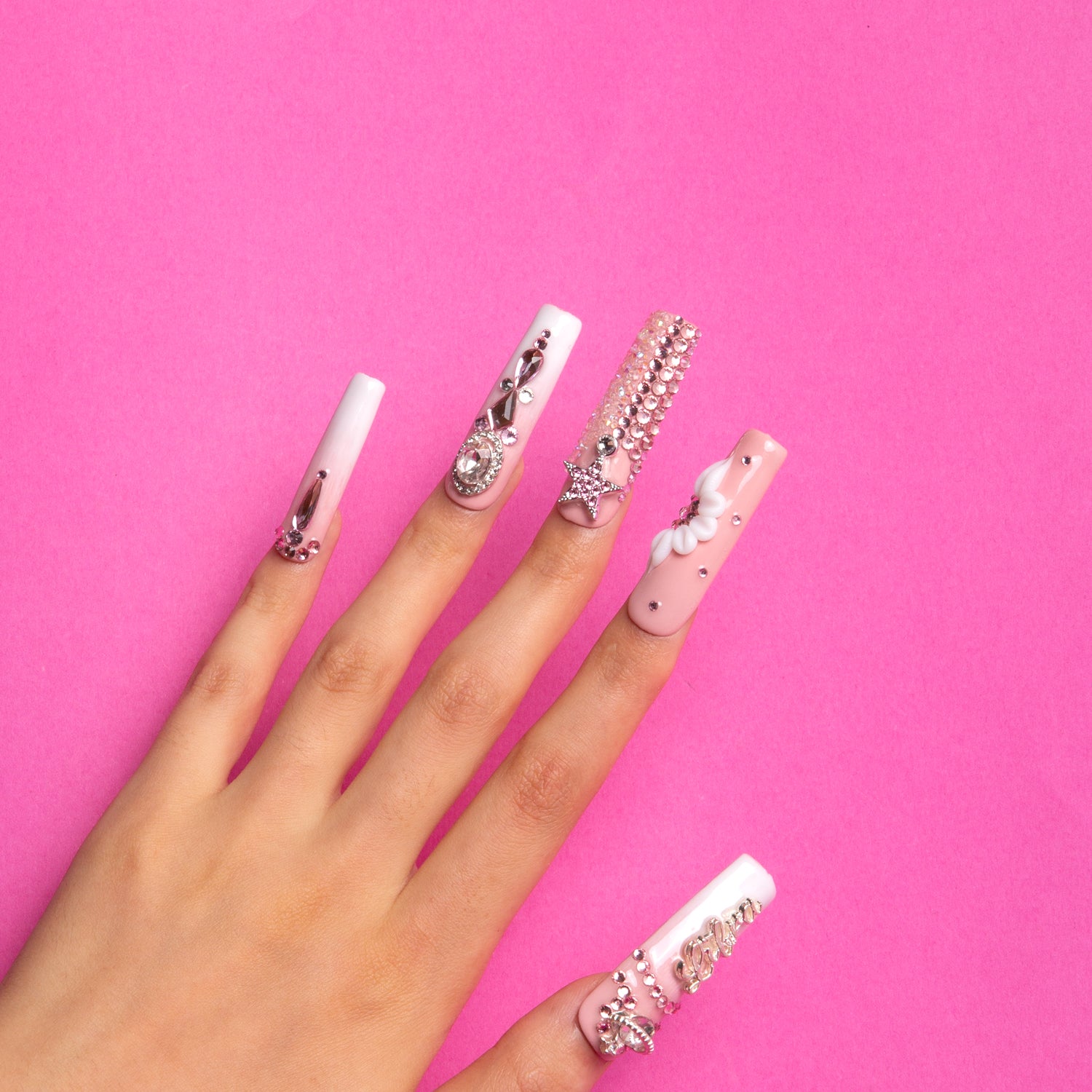 Libra Handmade Square Nails H245 RTS