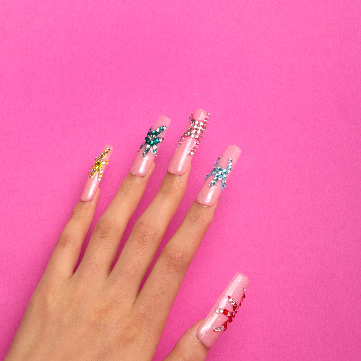 Starshine Handmade Square Nails H261 RTS