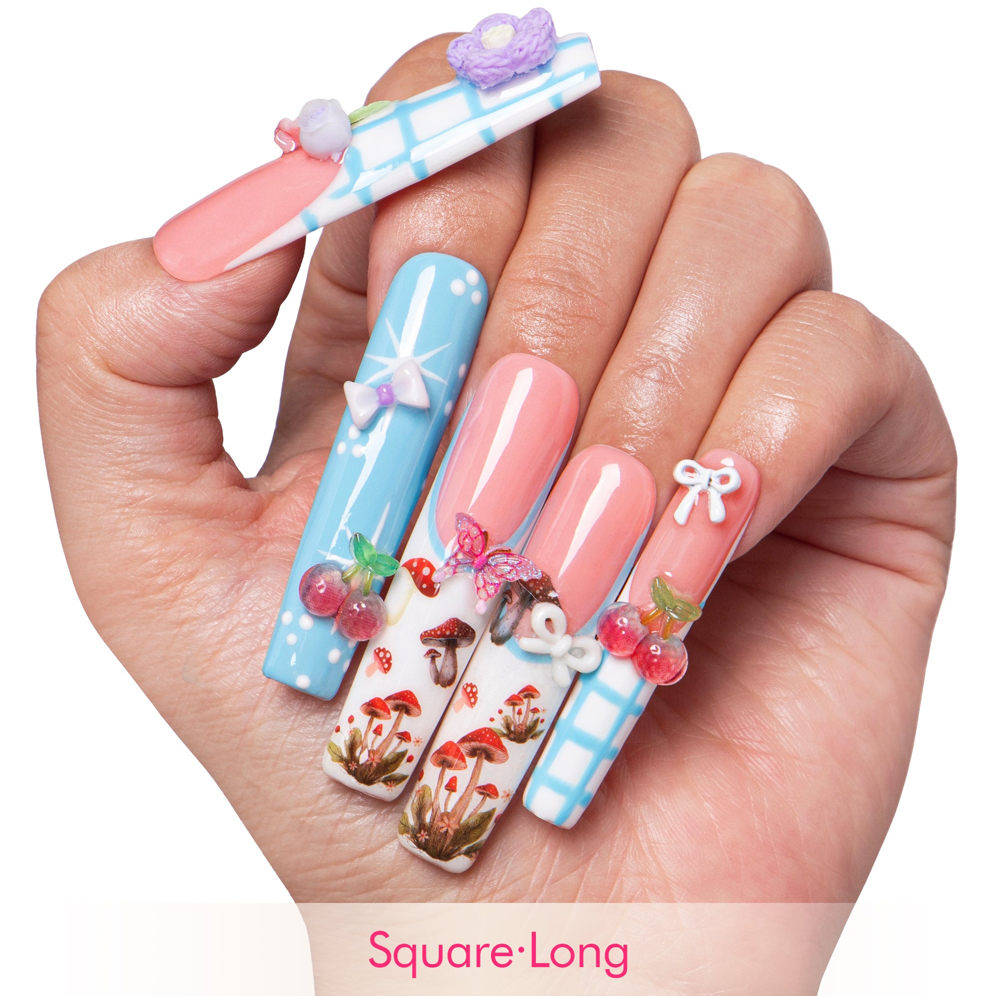 Secret Garden Handmade Nails H265
