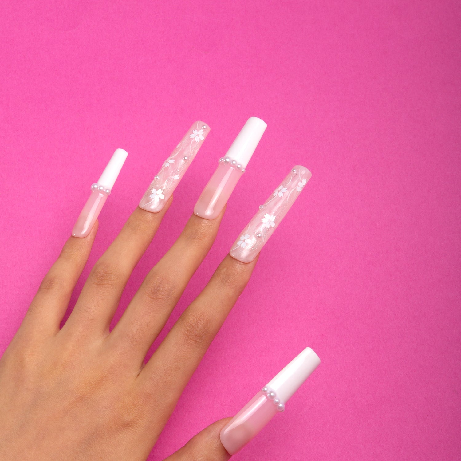Soft Memory Handmade Nails 24pcs H276