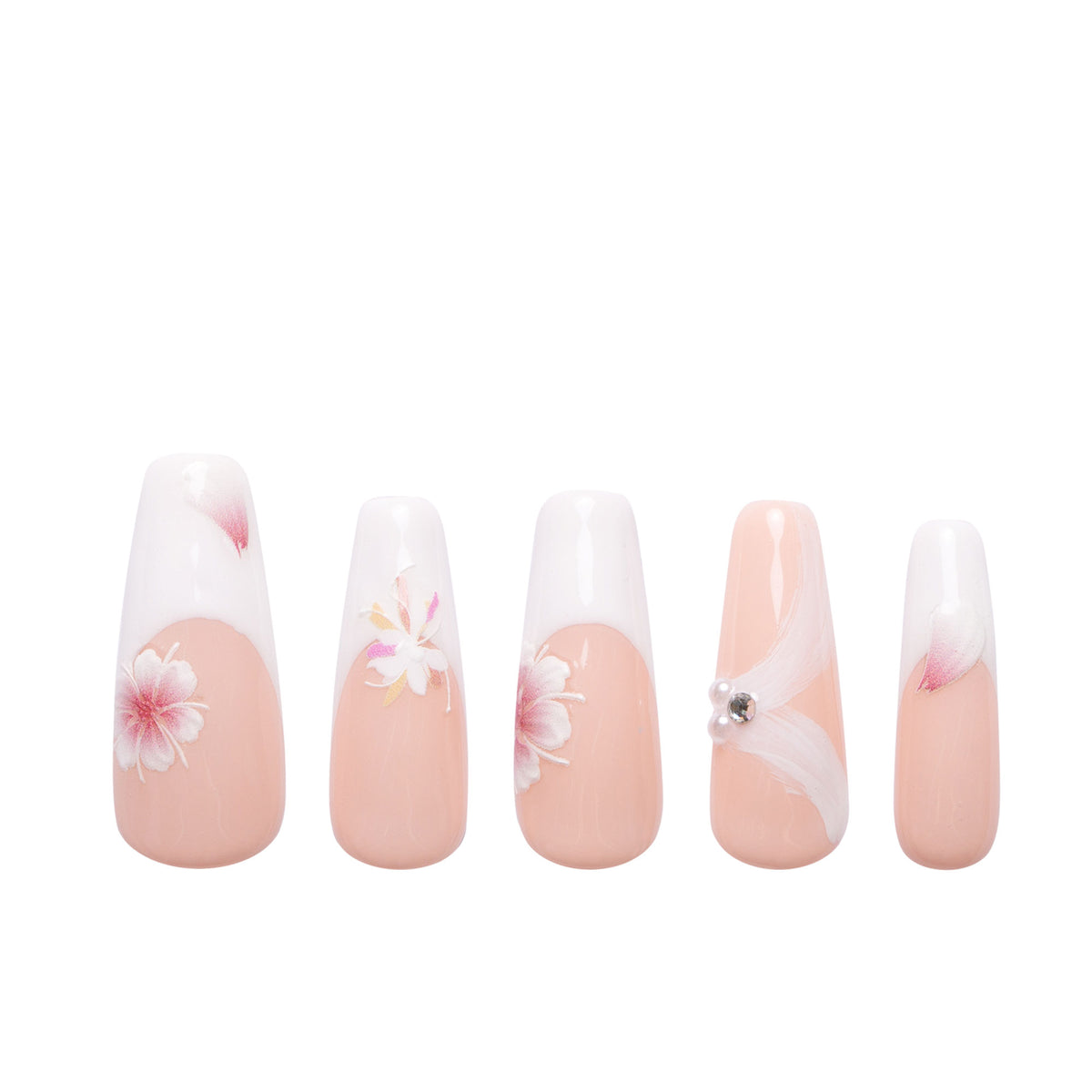 Falling Handmade Nails H277
