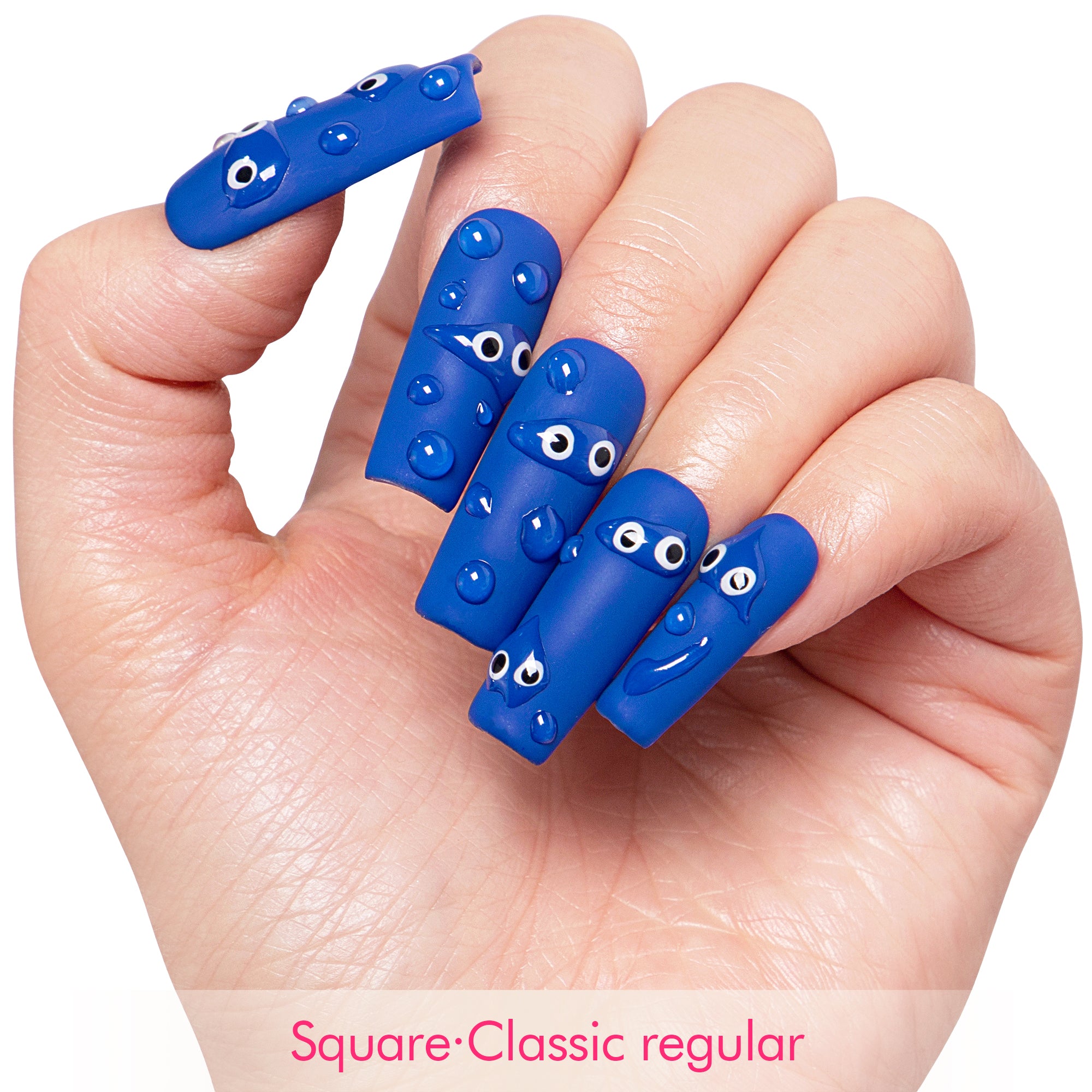 Dancing Rain Handmade Nails H279