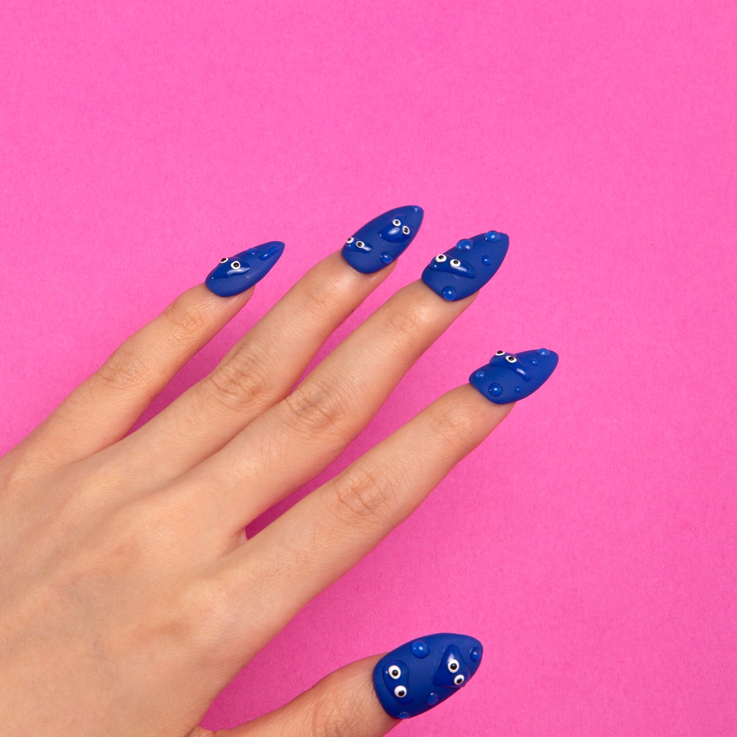 Dancing Rain Handmade Almond Nails H279 RTS