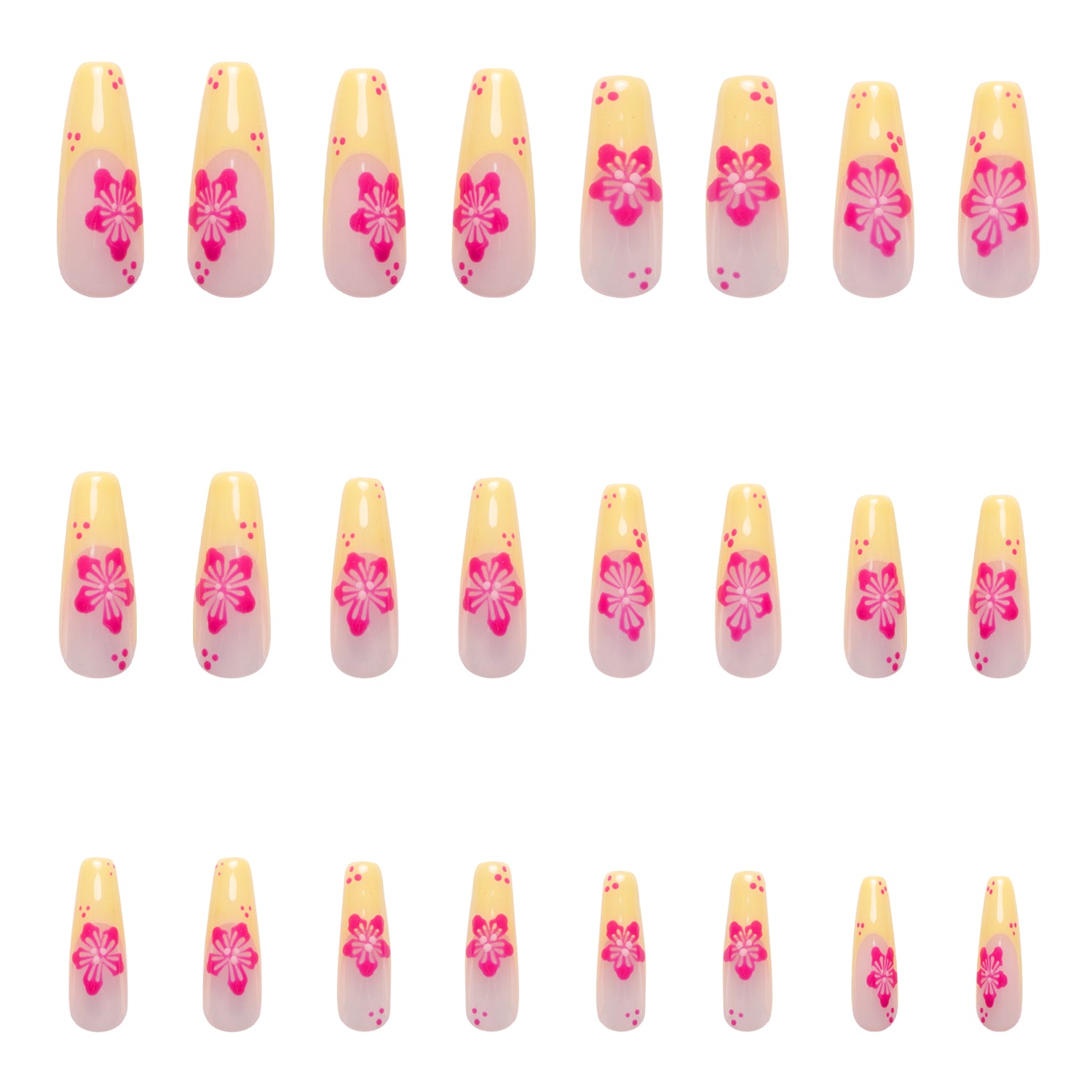 Waikiki Beach Handmade Nails 24pcs H285