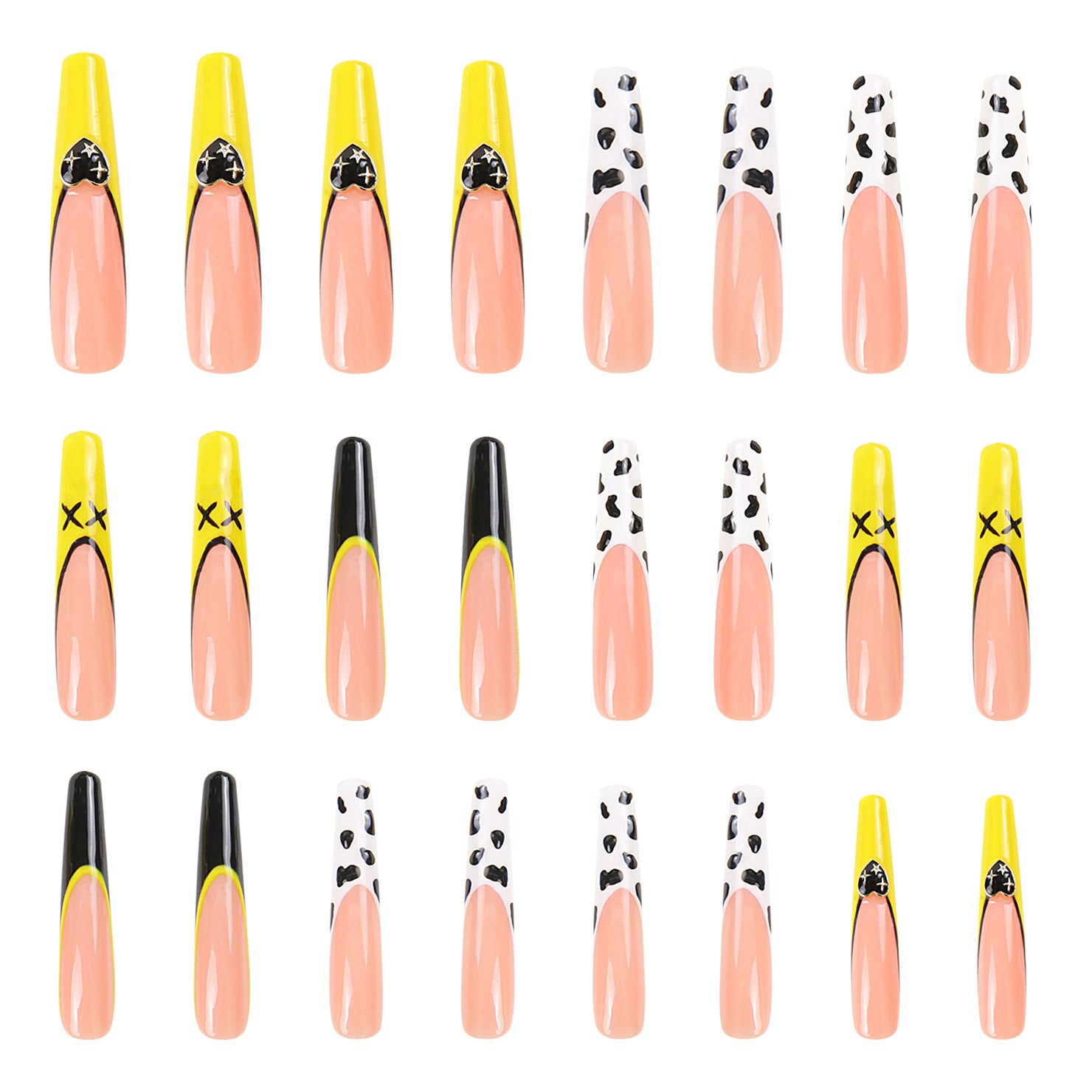 Smile Handmade Nails 24pcs H29