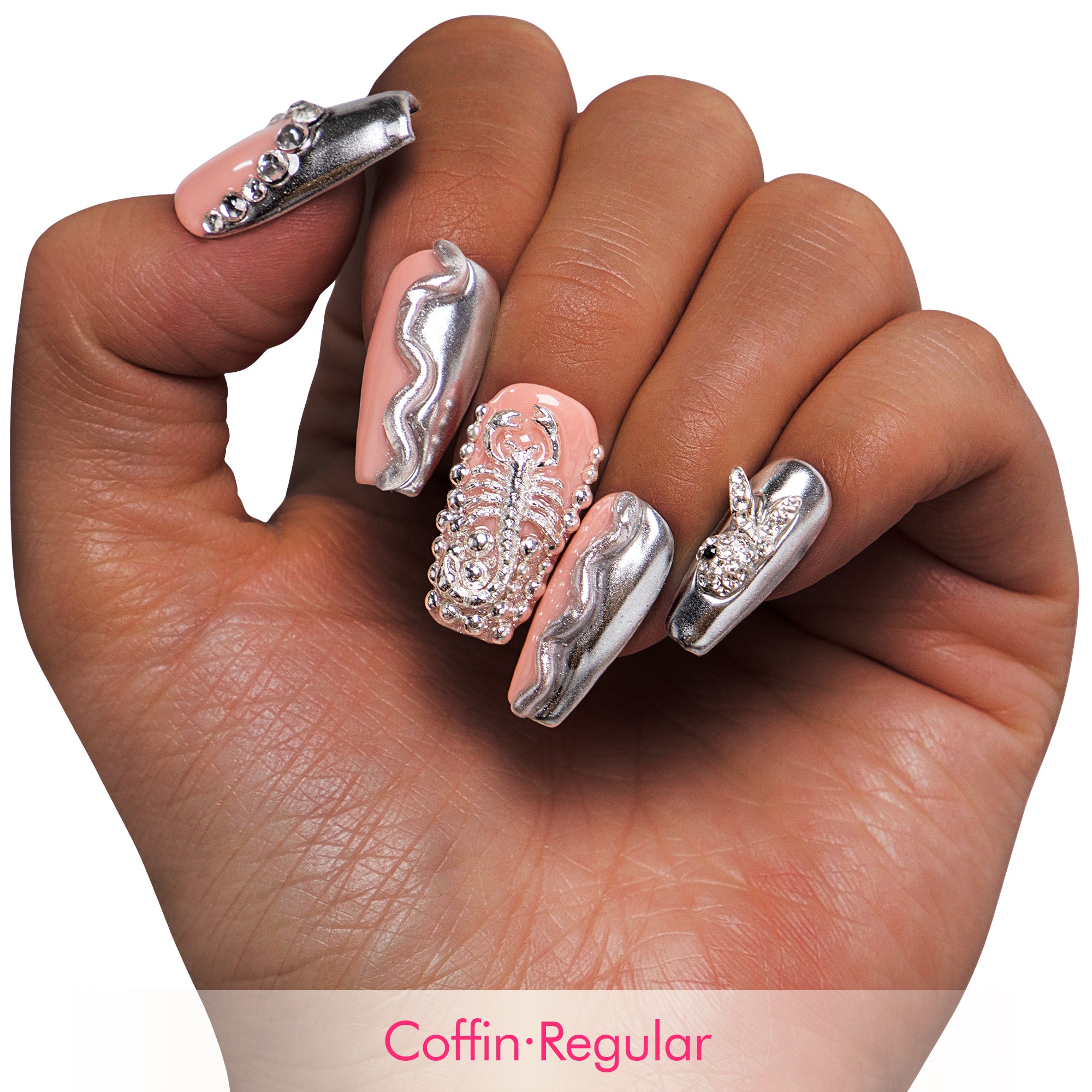 Mercury Lux Handmade Nails H308