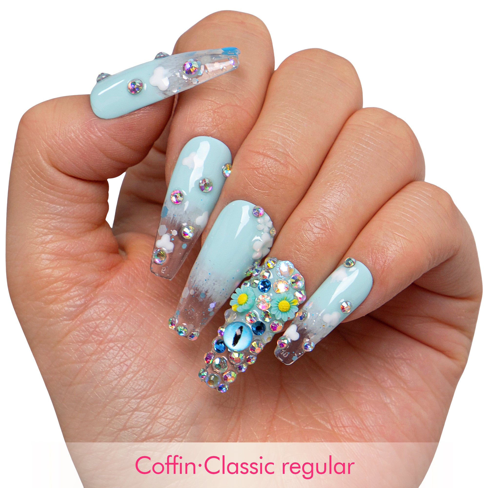Stellar Haze Handmade Nails H316
