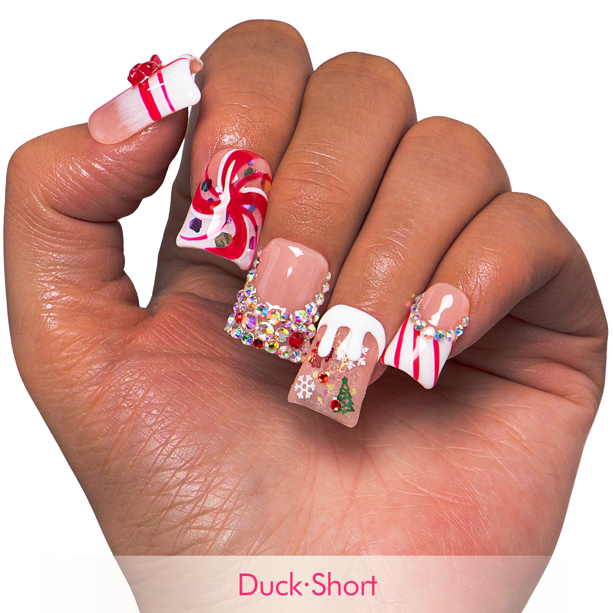 @pretty.protection_ x Lovful Creator Collab Series Christmas Gift Handmade Nails H349