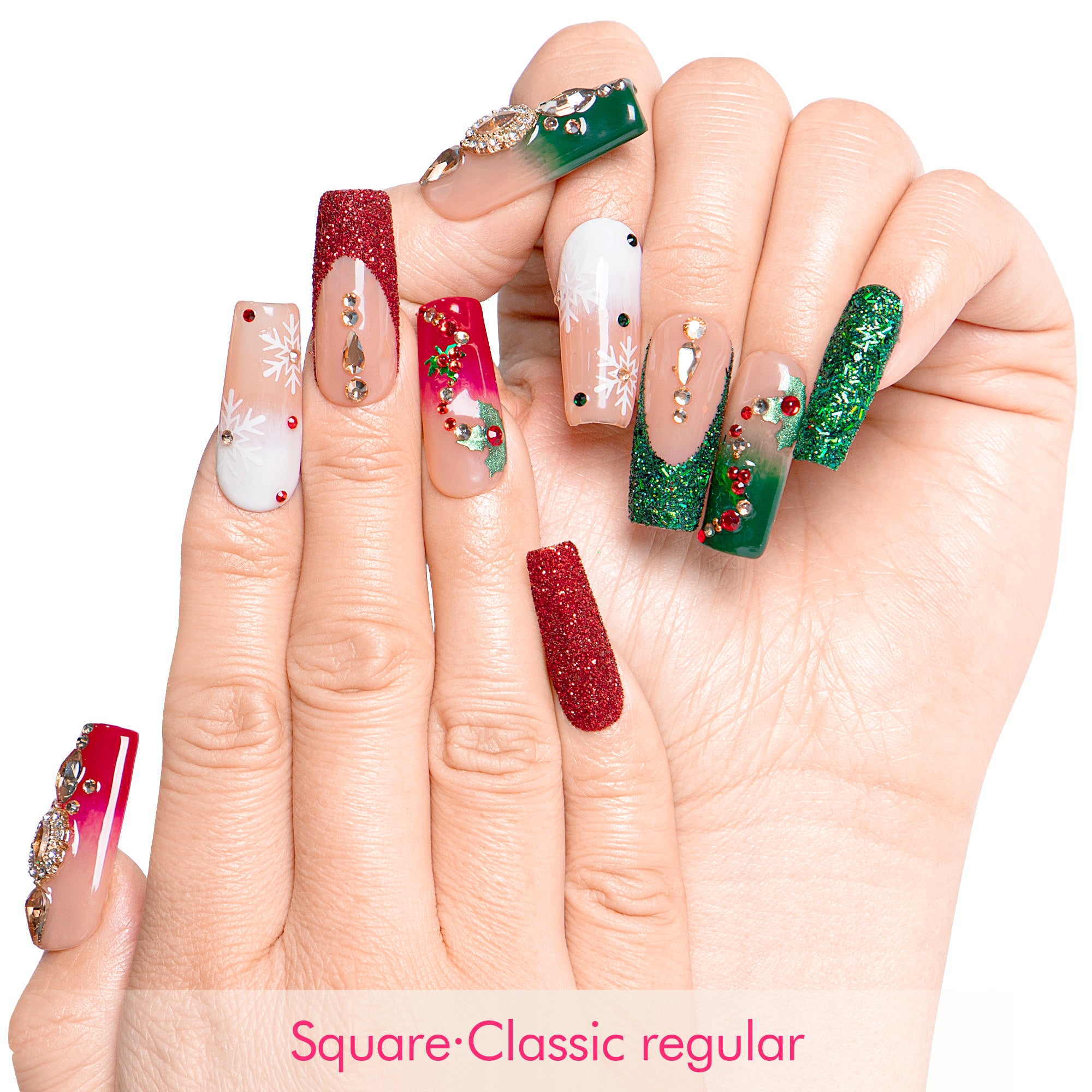 Twinkling Pines Handmade Nails H351