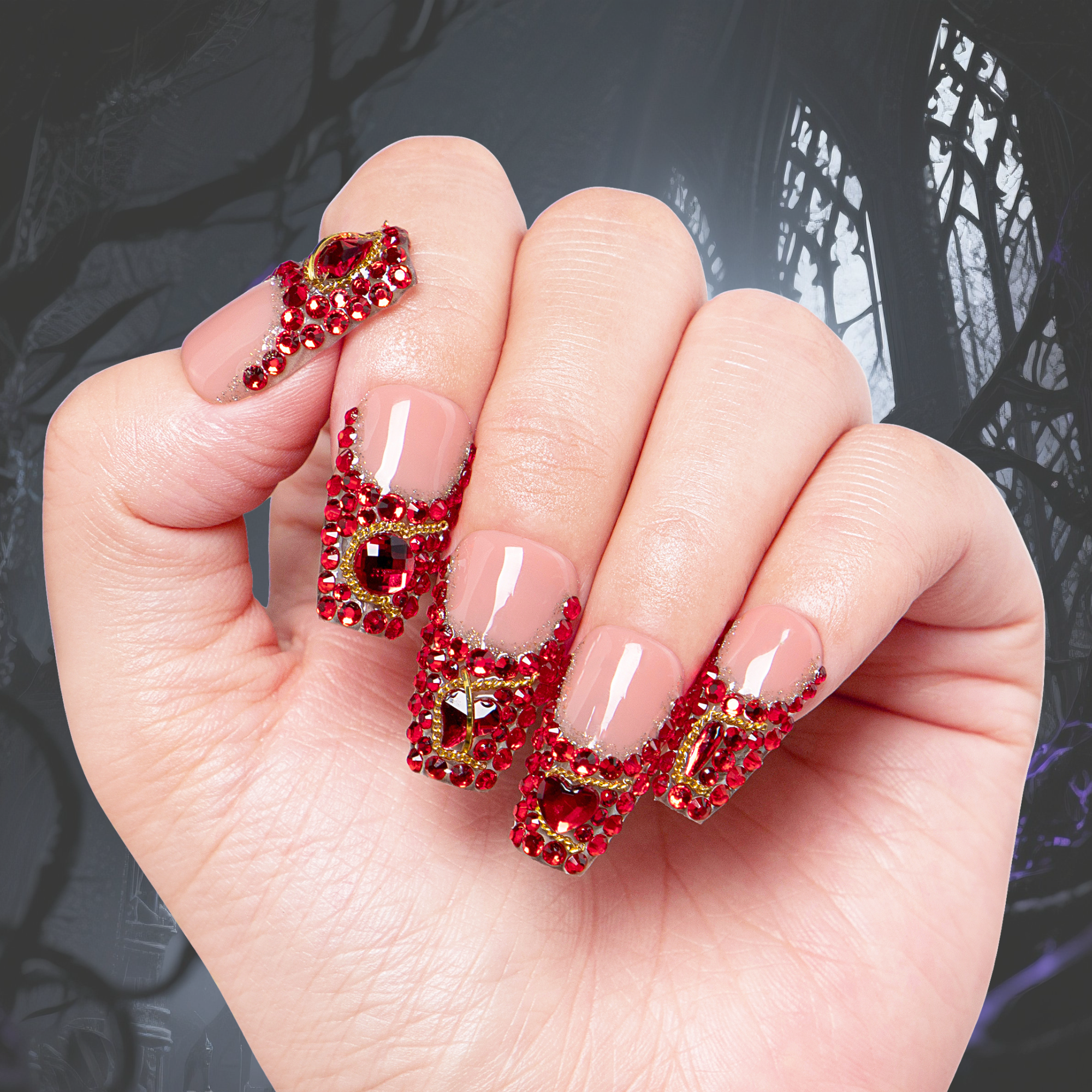 Flamingo Handmade Nails H37