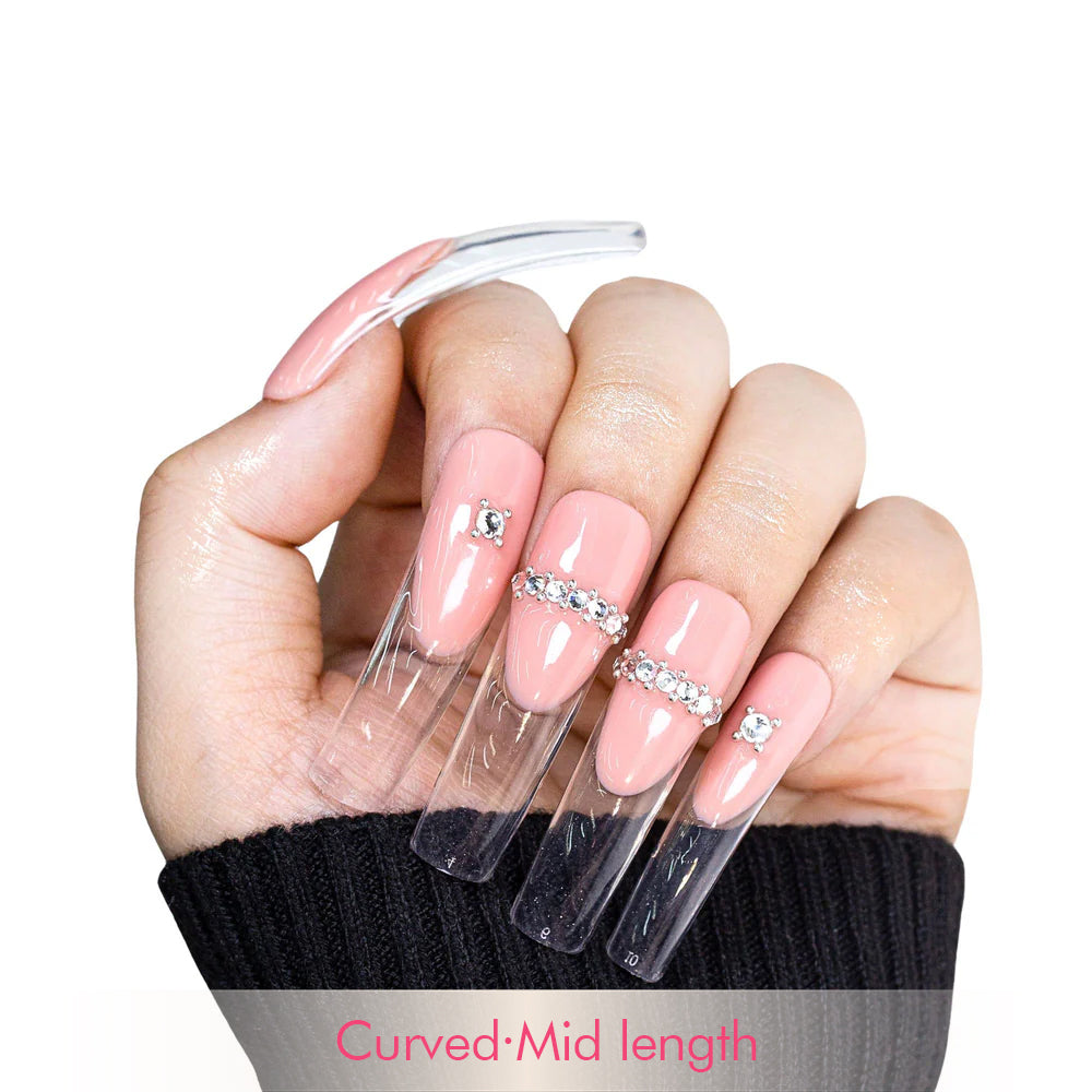 Transparent Soul Handmade Nails H396