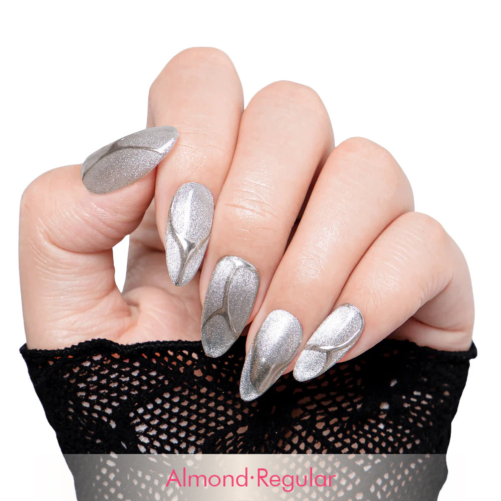 Lunar Storm Handmade Nails H410