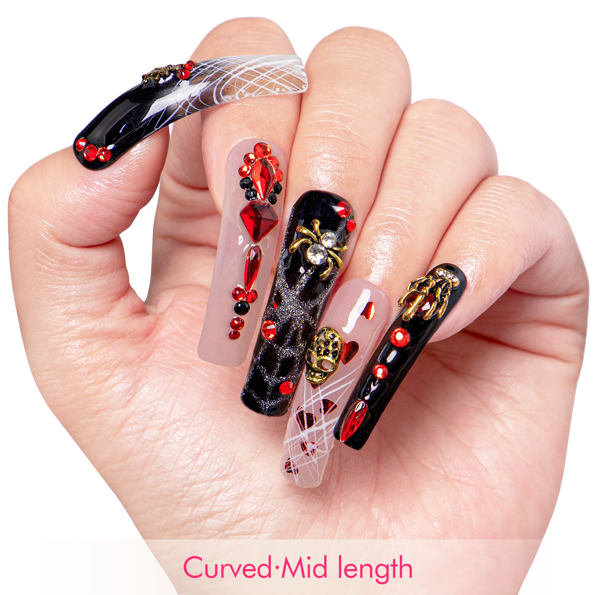 Bleeding Love Handmade Nails H42
