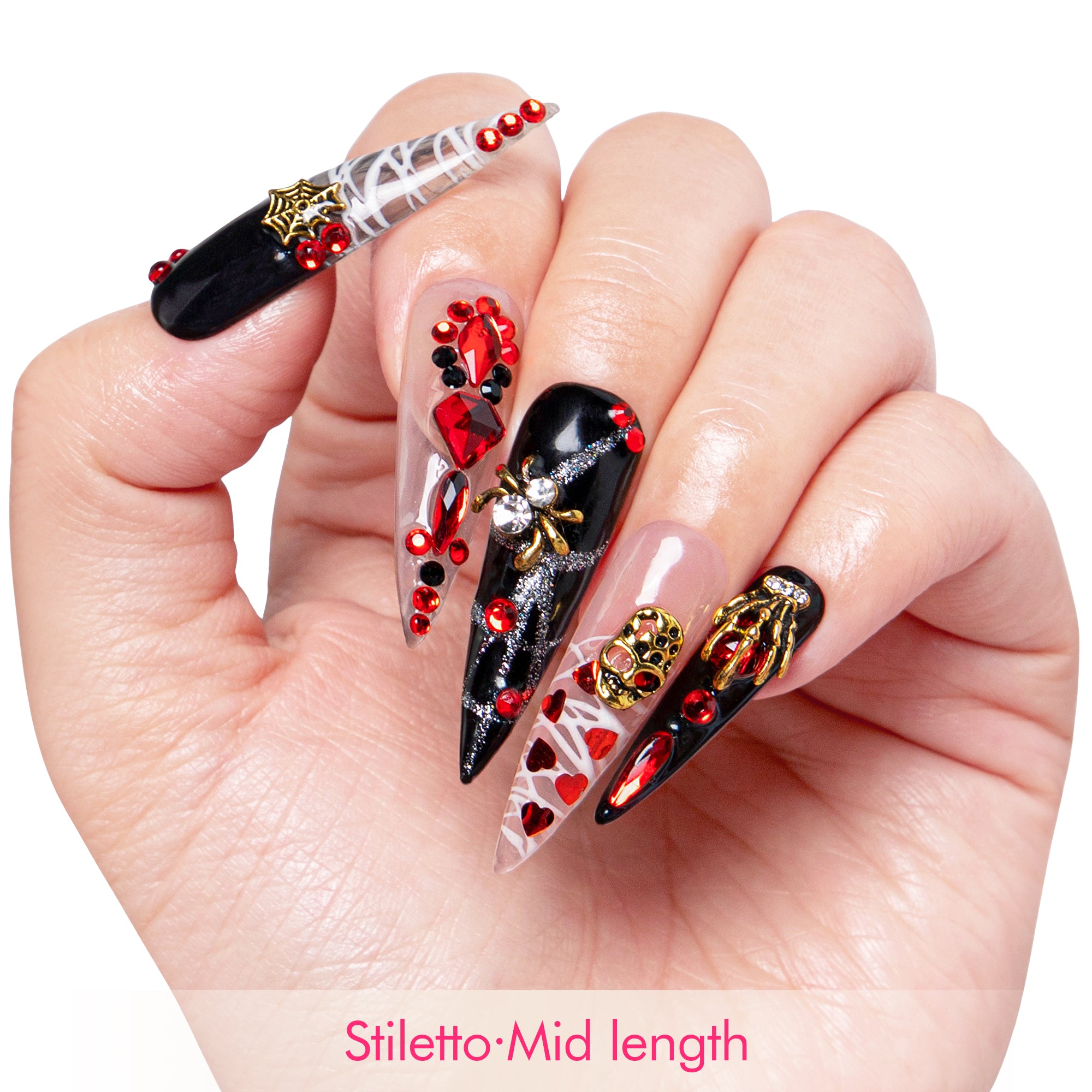 Bleeding Love Handmade Nails H42