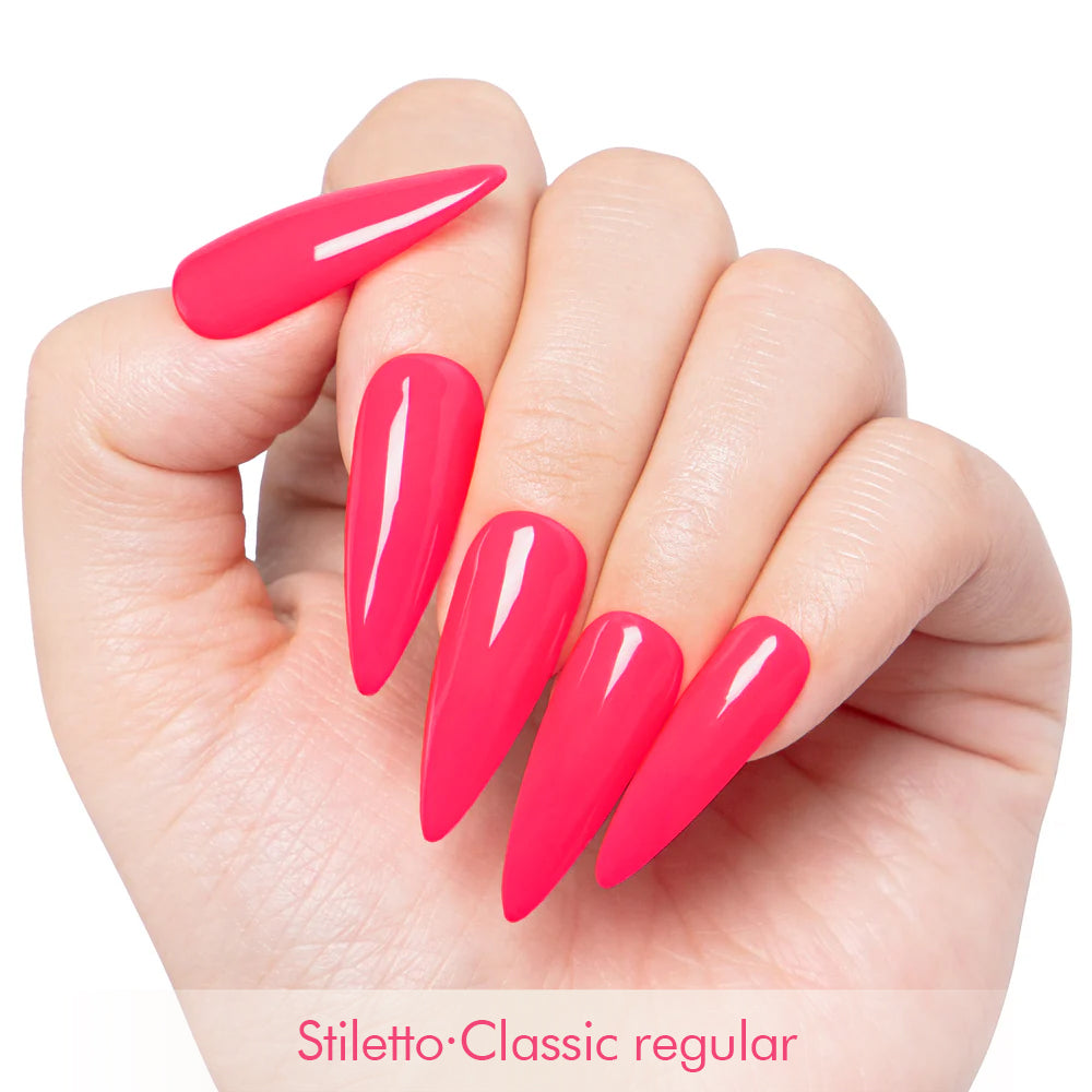 Hot Barbie Handmade Press on Nails H422
