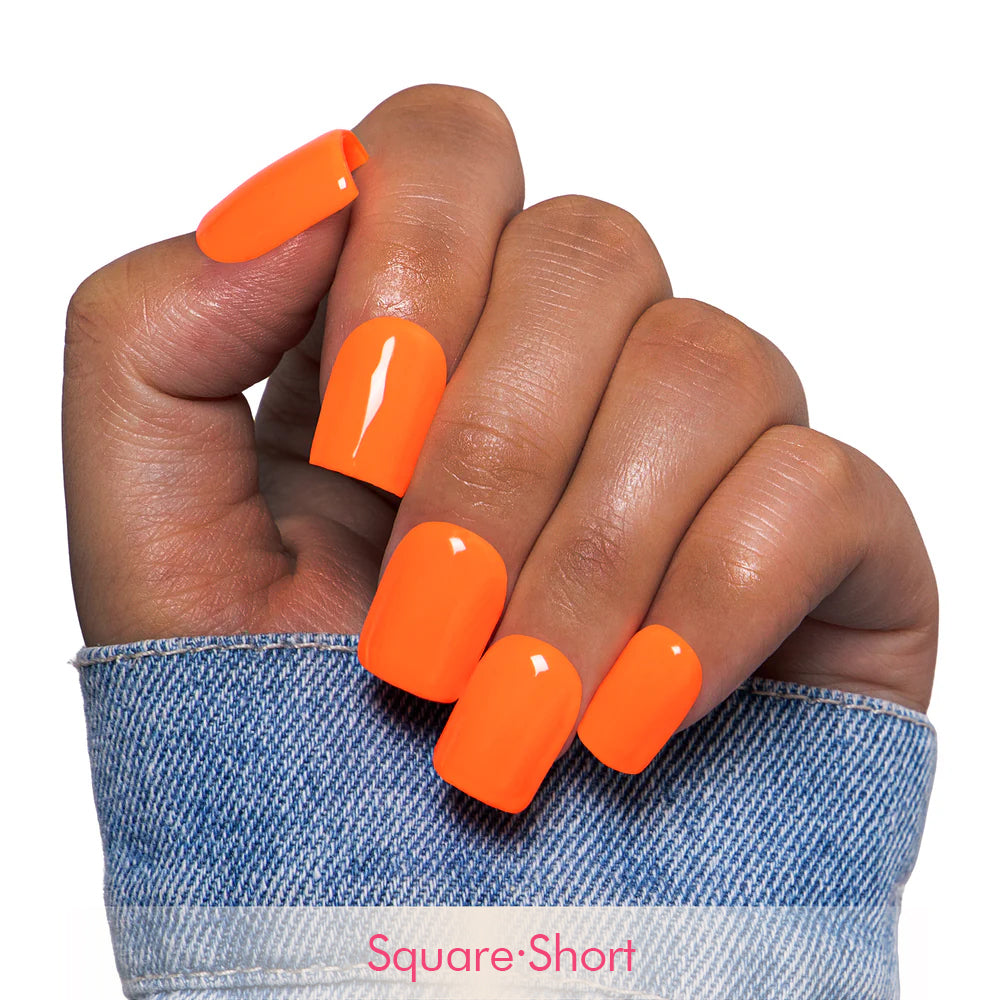 Neon Sunshine Handmade Press on Nails H425