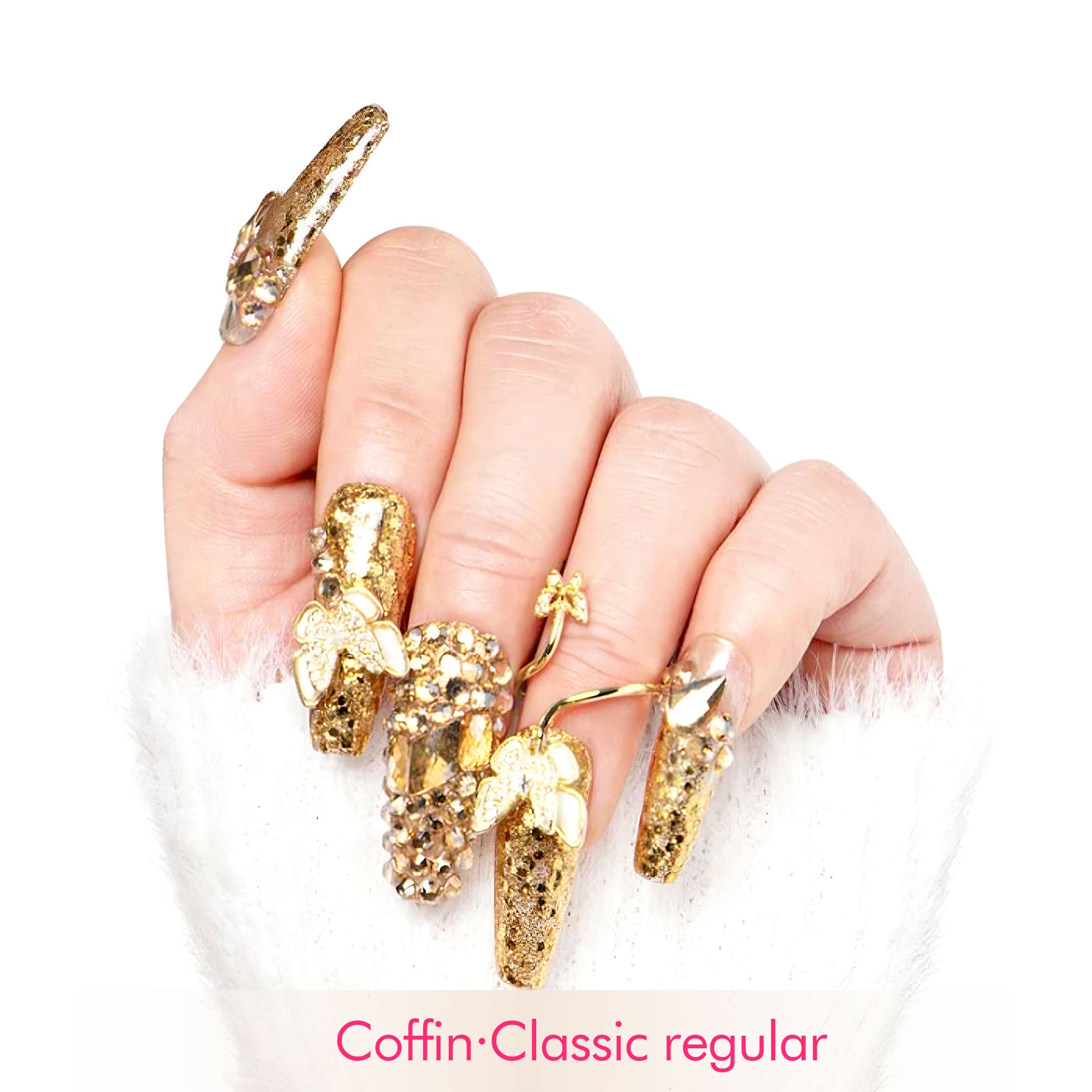 I Can Fly Handmade Nails H45