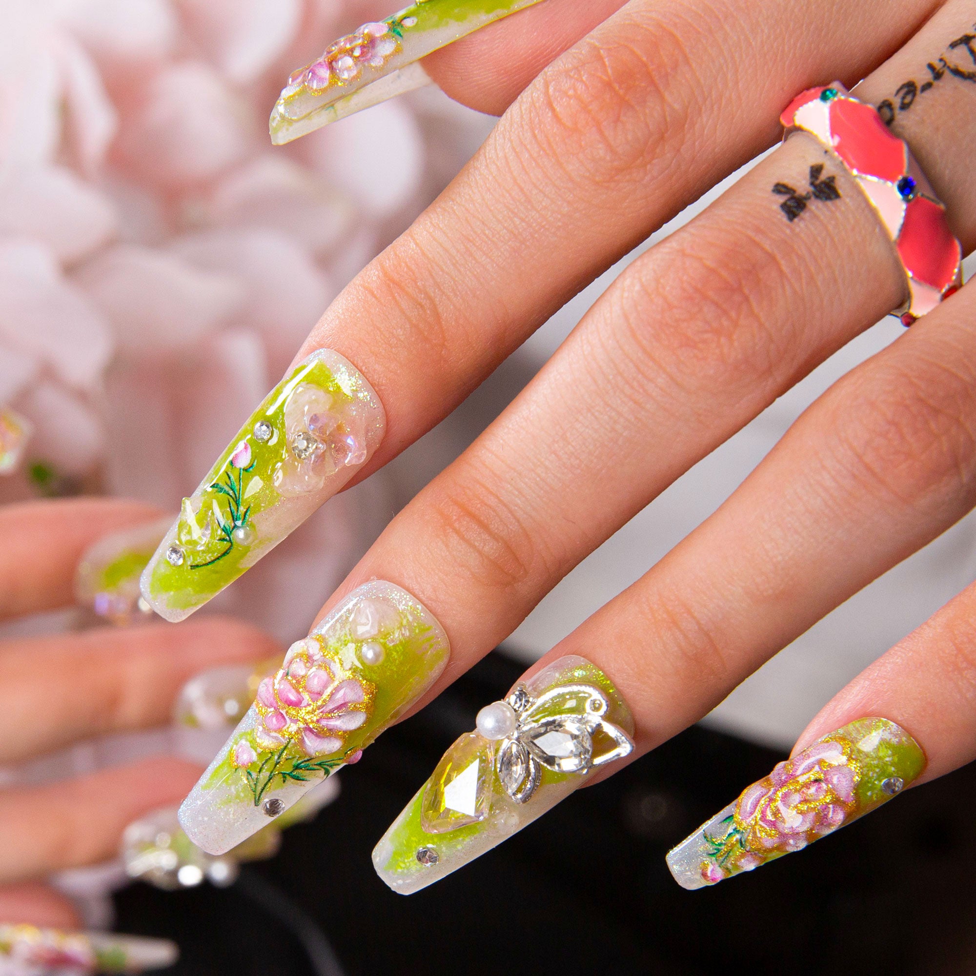 Seraphina’s Garden Handmade Coffin Nails H460 RTS