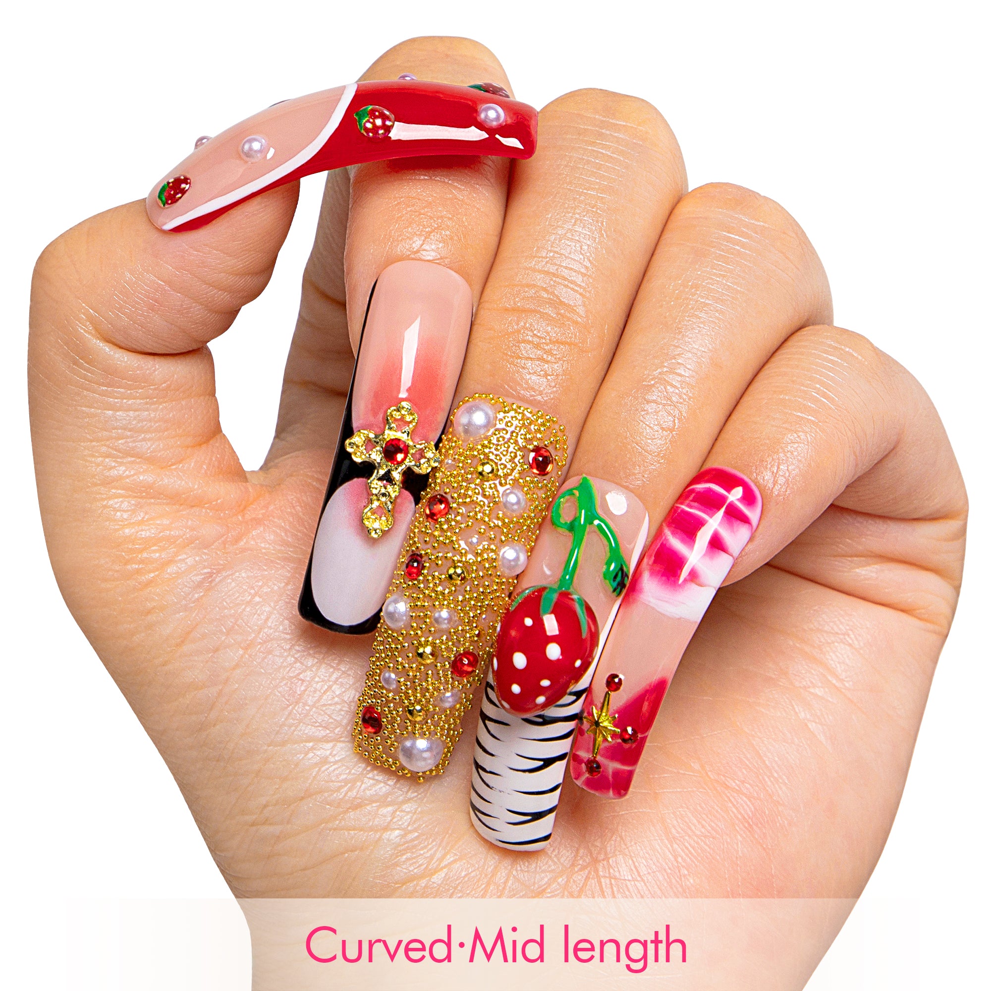 Eversweet Glitz Handmade Nails H469