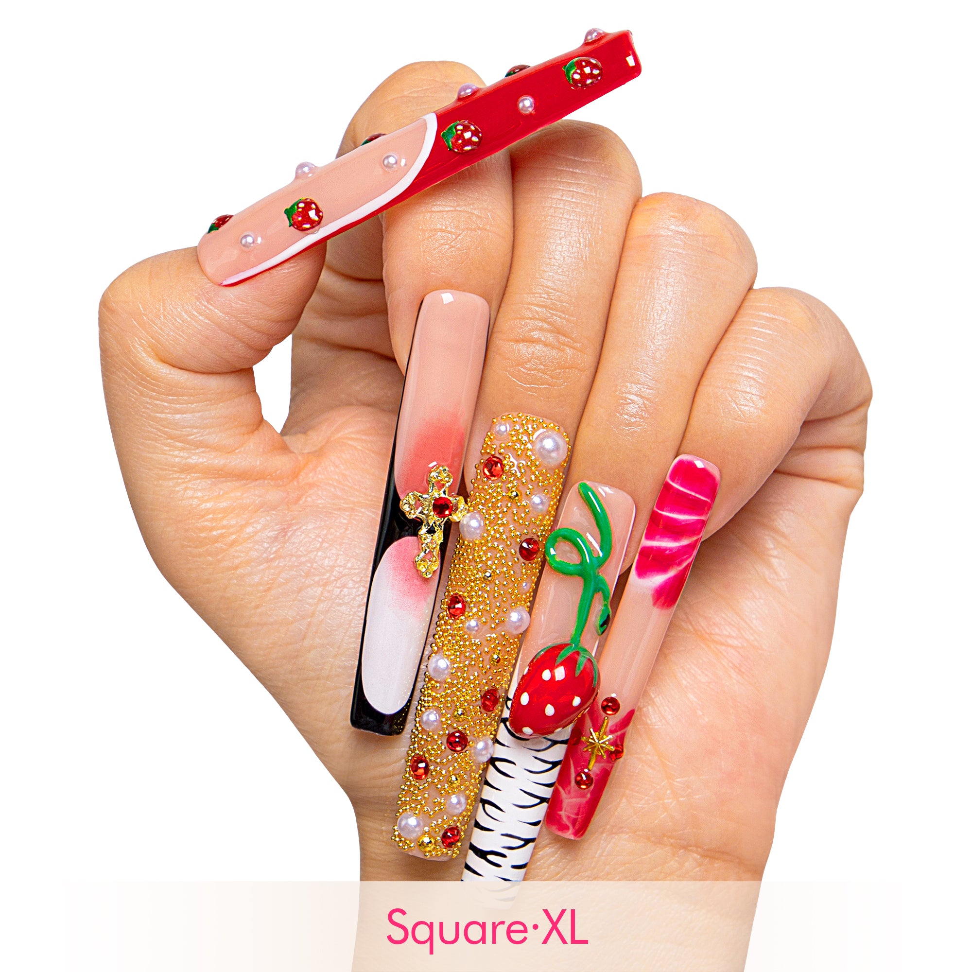 Eversweet Glitz Handmade Nails H469