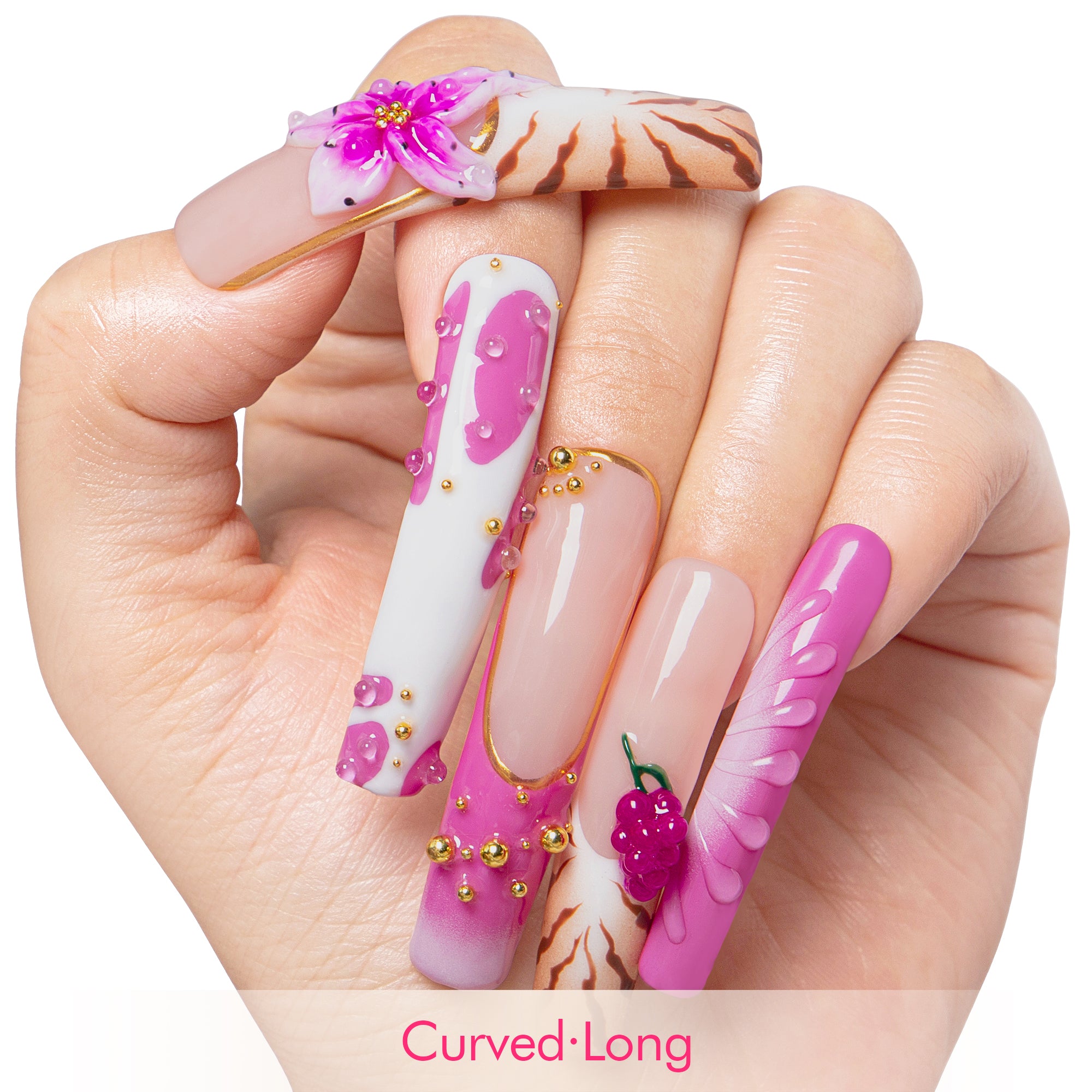 La Vida Rosé Handmade Nails H470