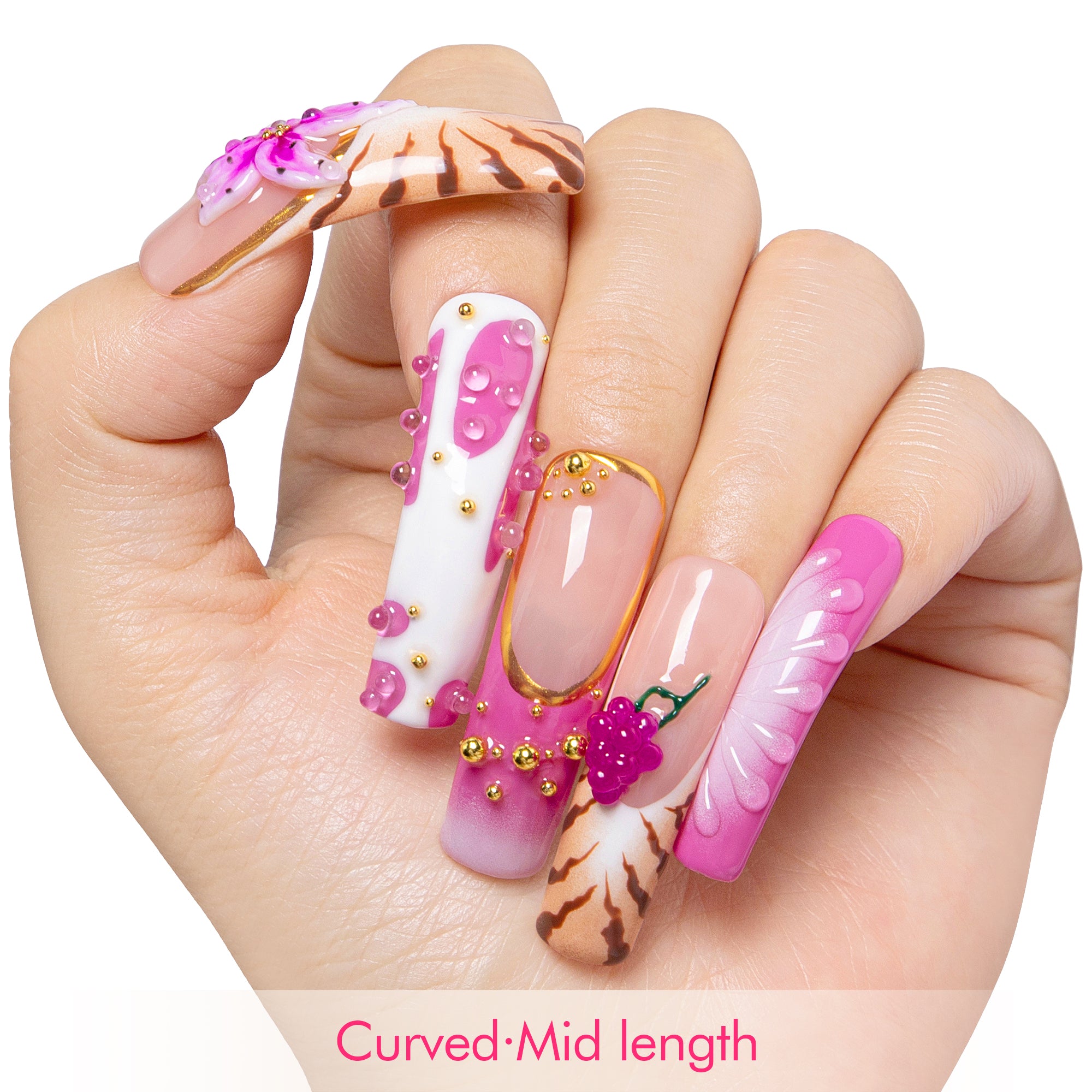 La Vida Rosé Handmade Nails H470