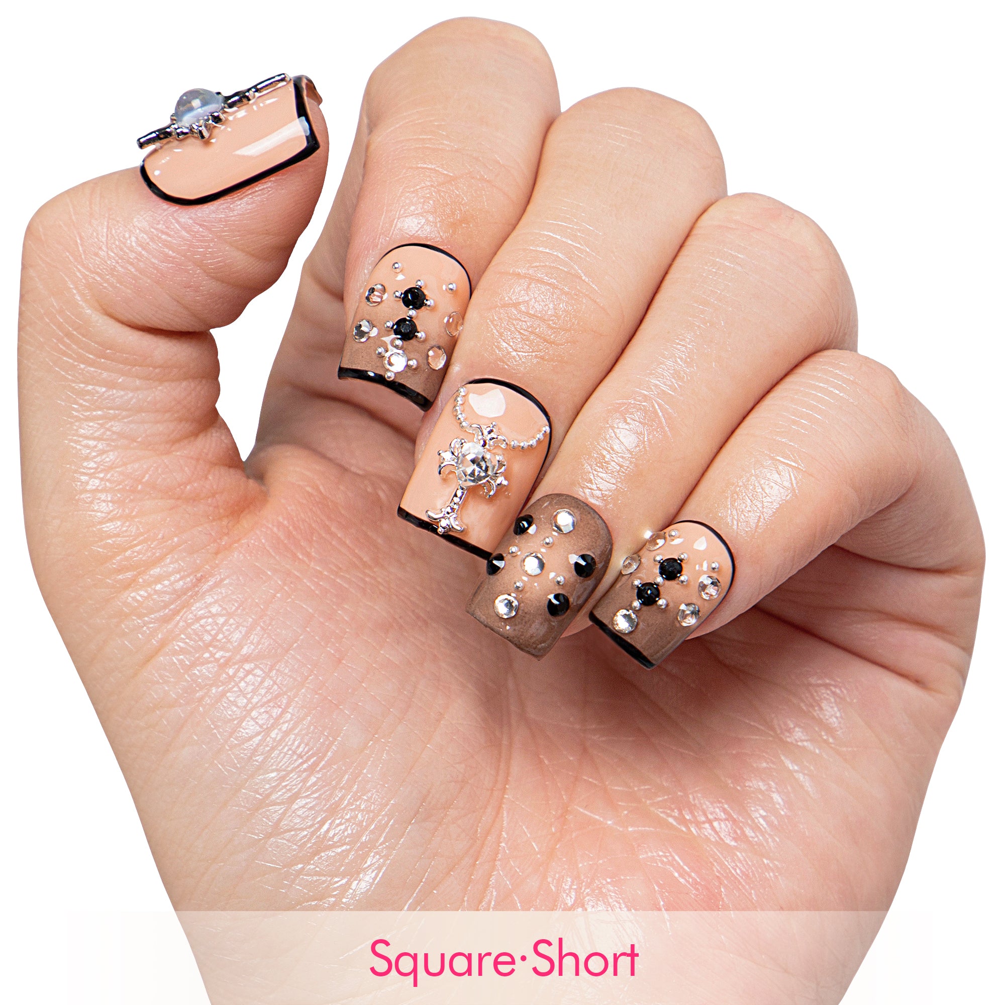 Noir Halo Handmade Nails H480