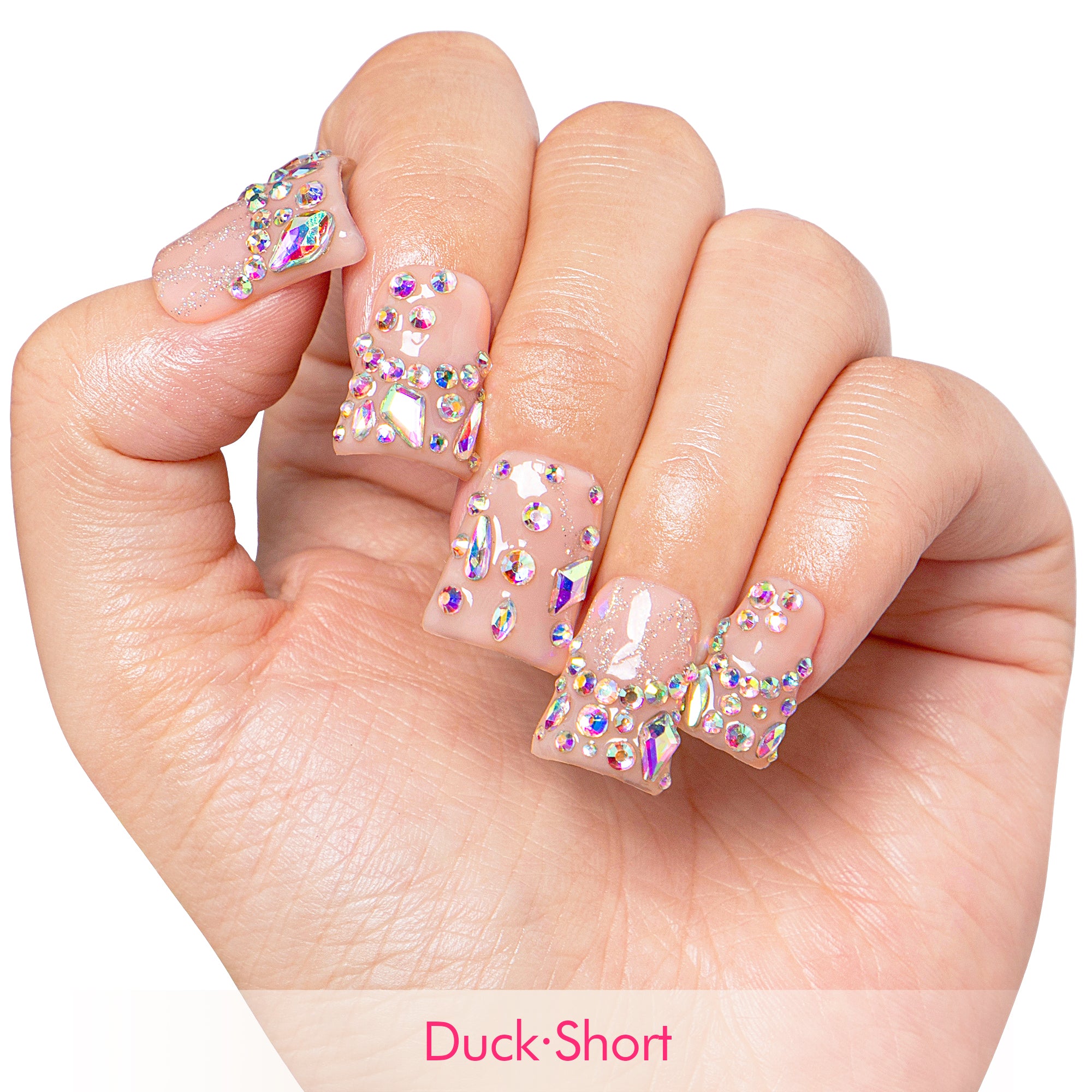 Opaline Drip Handmade Nails H481
