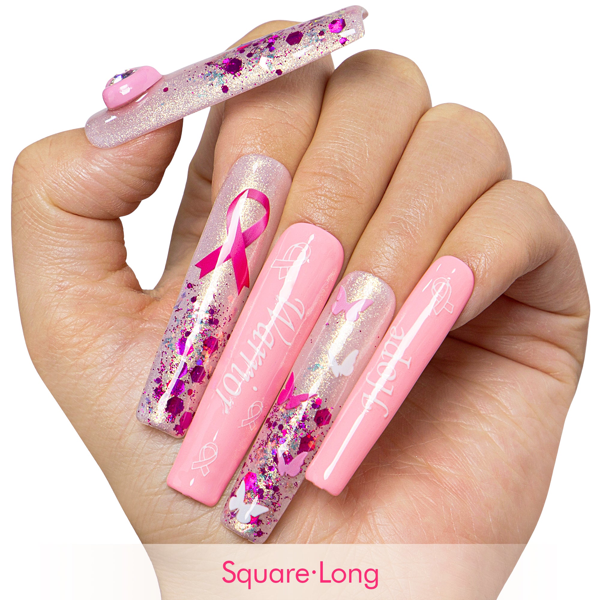 Wings of Hope Handmade Nails H487