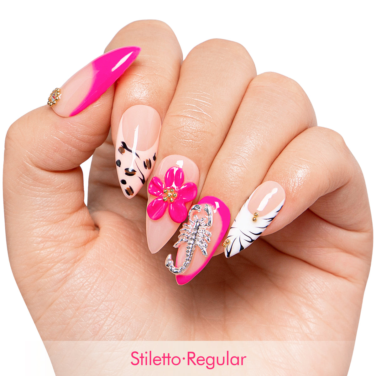A Wild Sting Handmade Nails H510