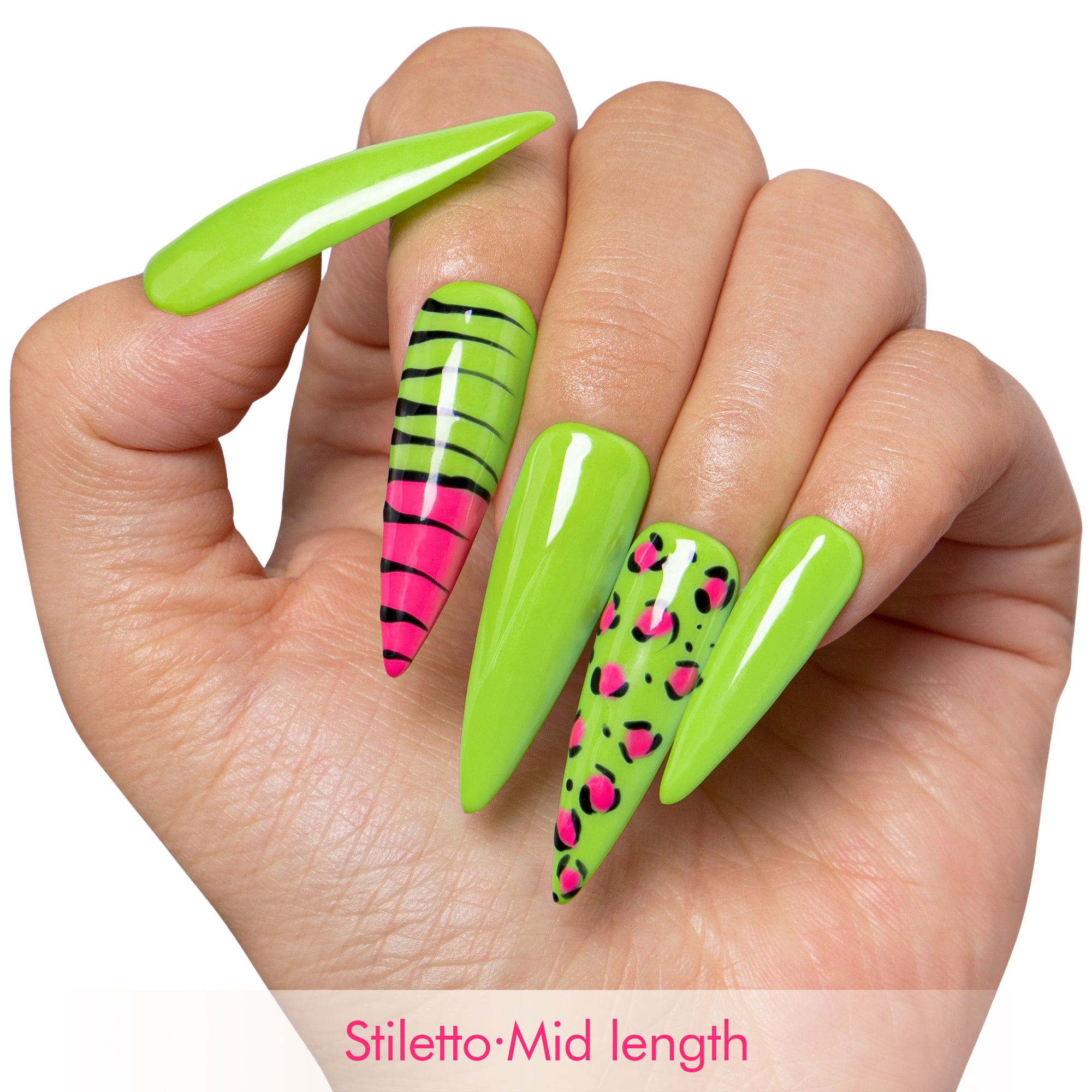 Party Girl Handmade Nails H514