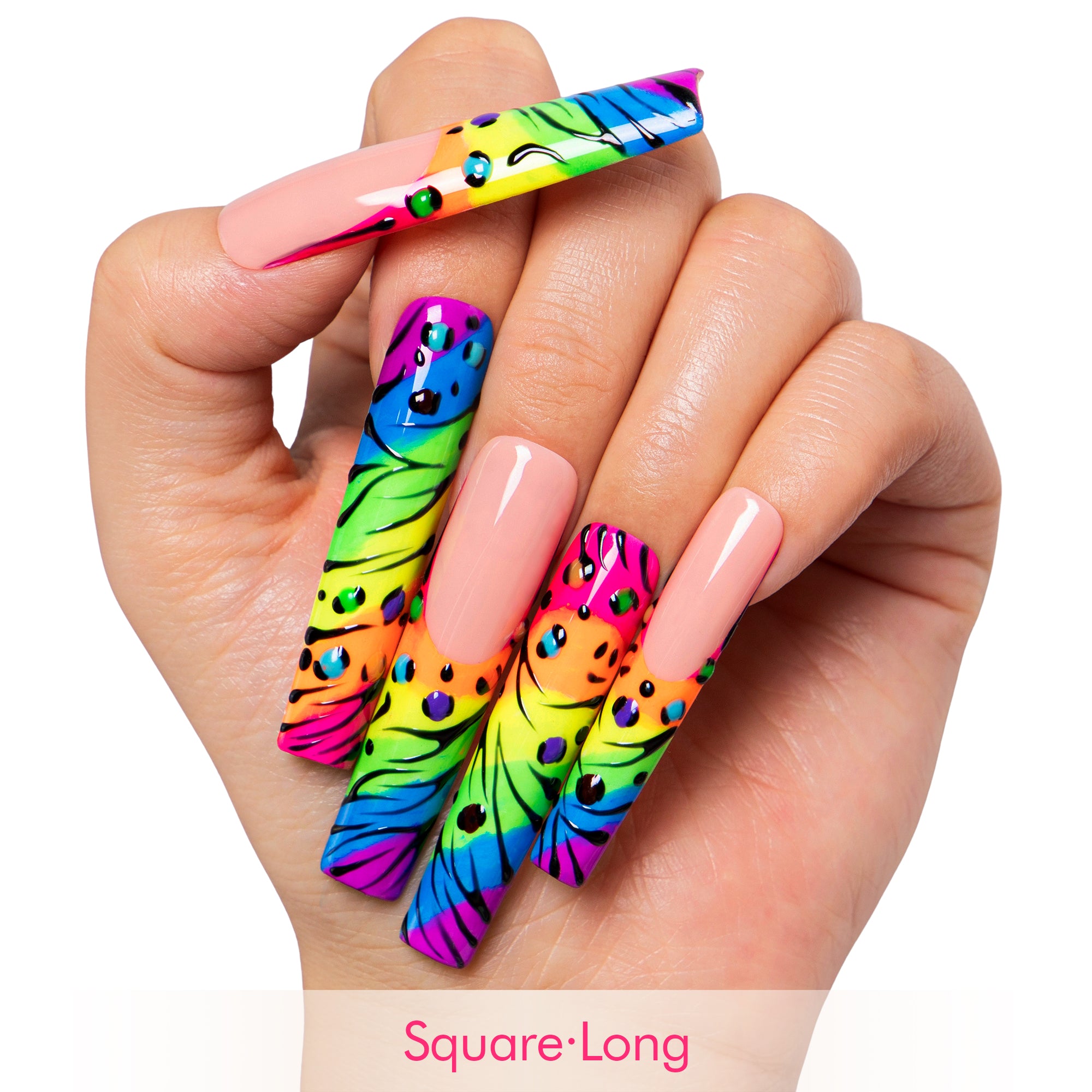 Retro Queen Handmade Nails H515