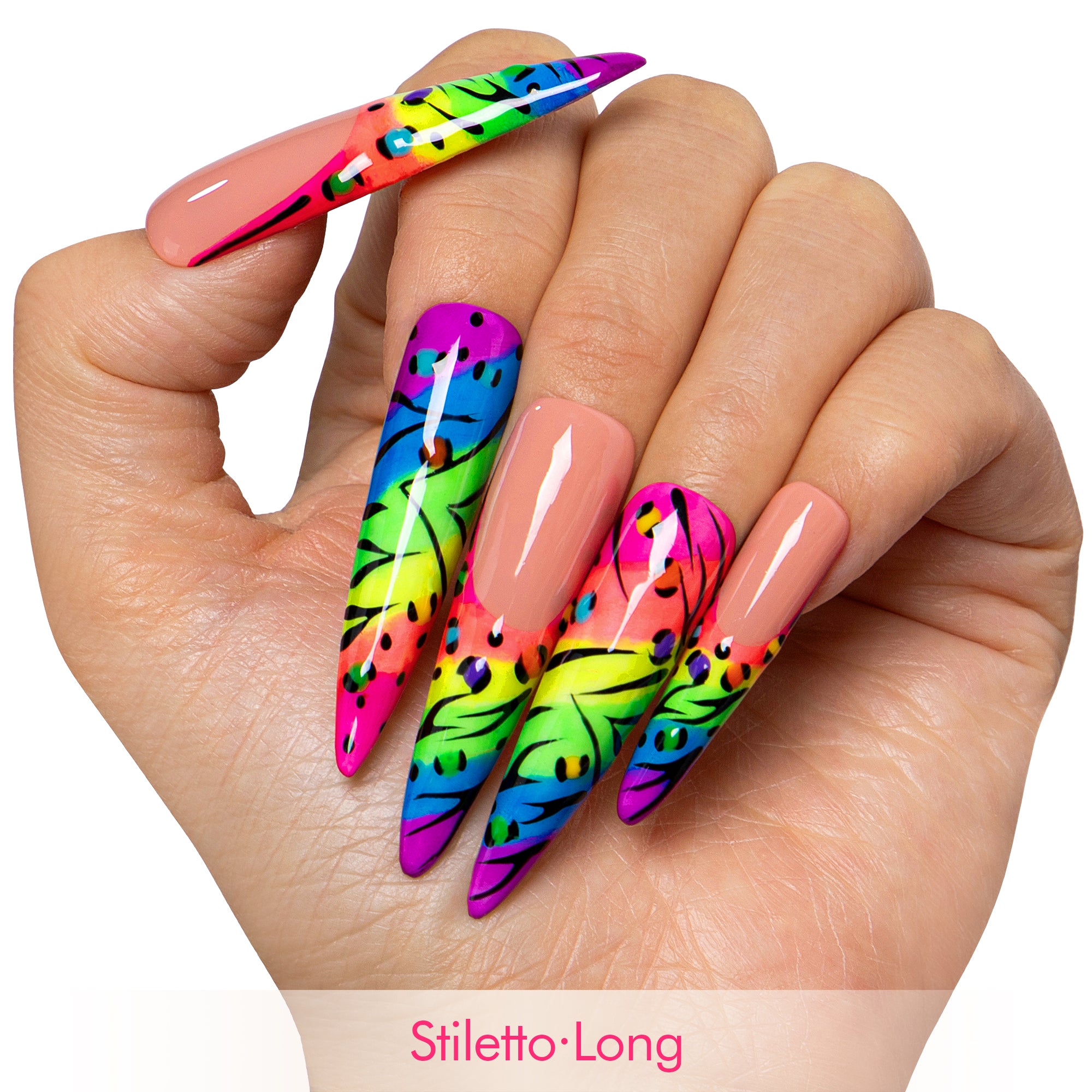 Retro Queen Handmade Nails H515