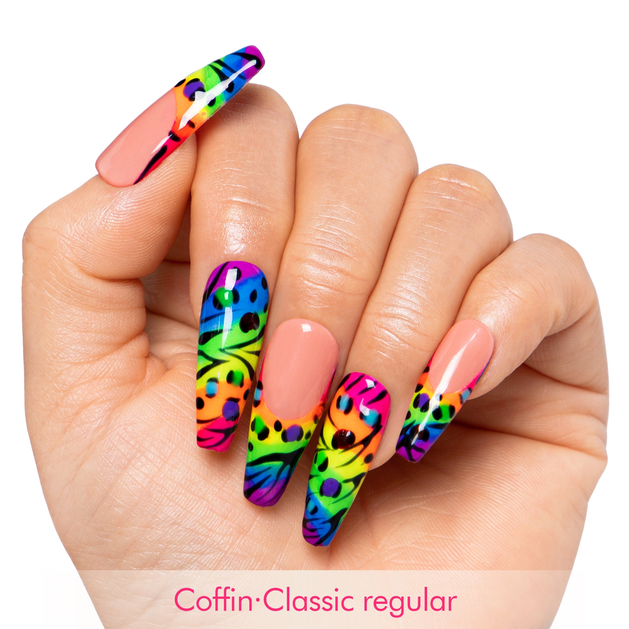 Retro Queen Handmade Nails H515