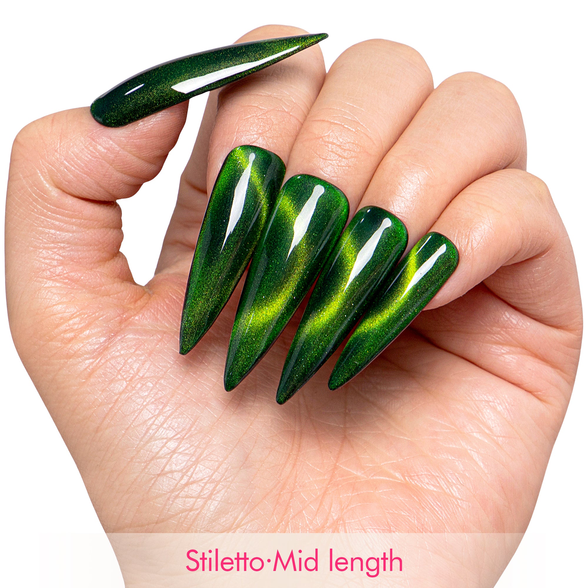 Poison Ivy Handmade Nails H518