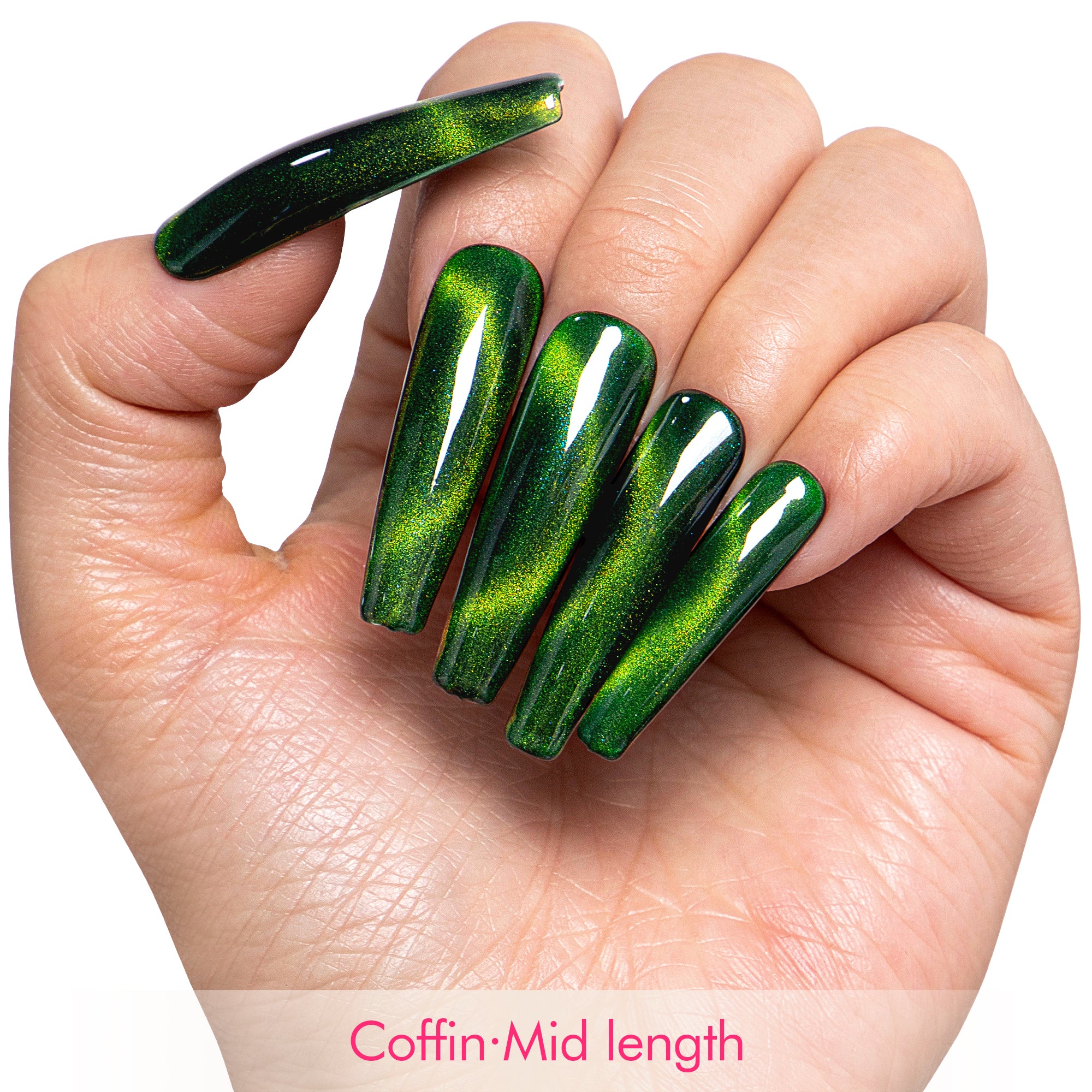 Poison Ivy Handmade Nails H518