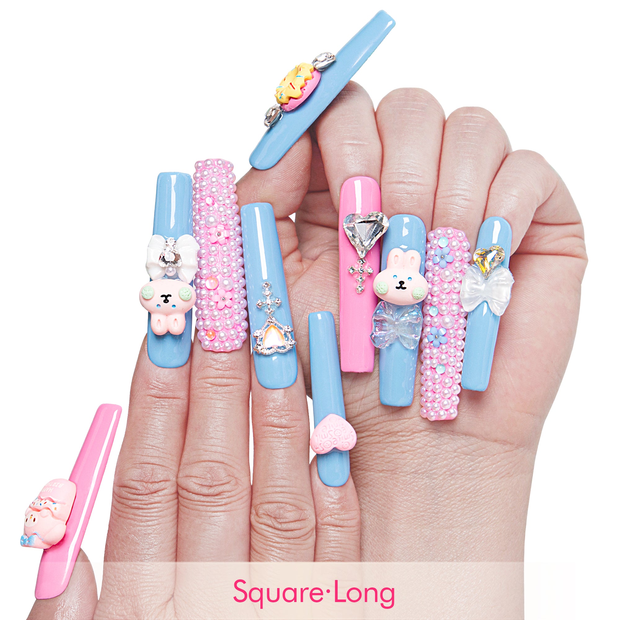 Pastel Dream Handmade Nails H52