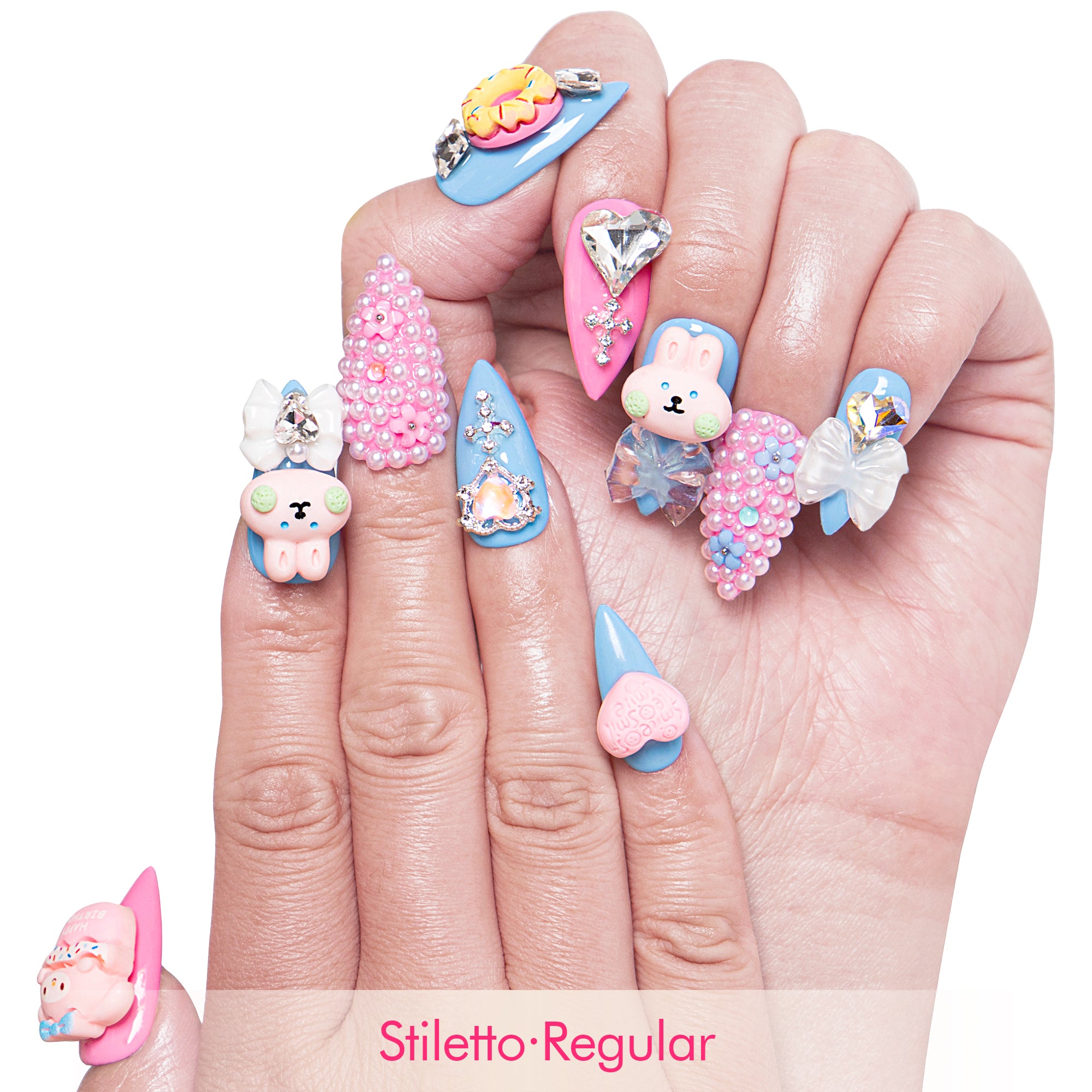 Pastel Dream Handmade Nails H52