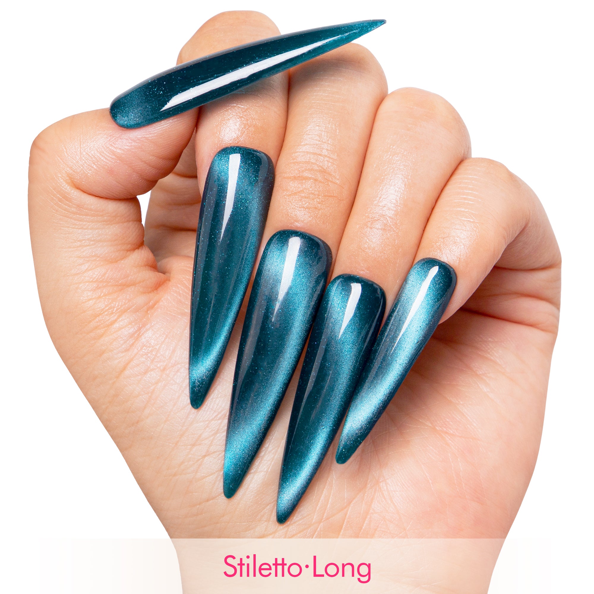 Blue Crush Handmade Nails H522
