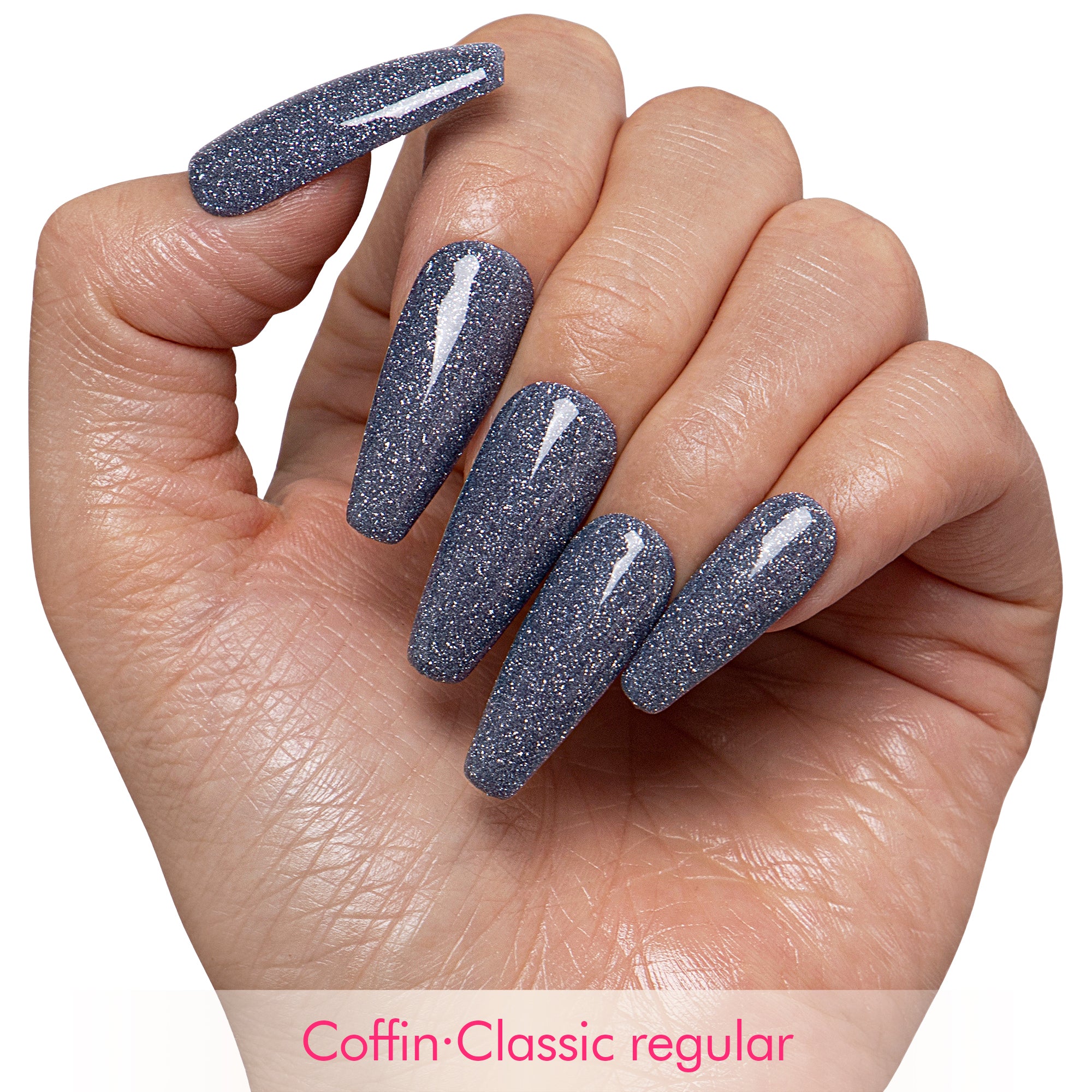 Ice Queen Handmade Nails H528