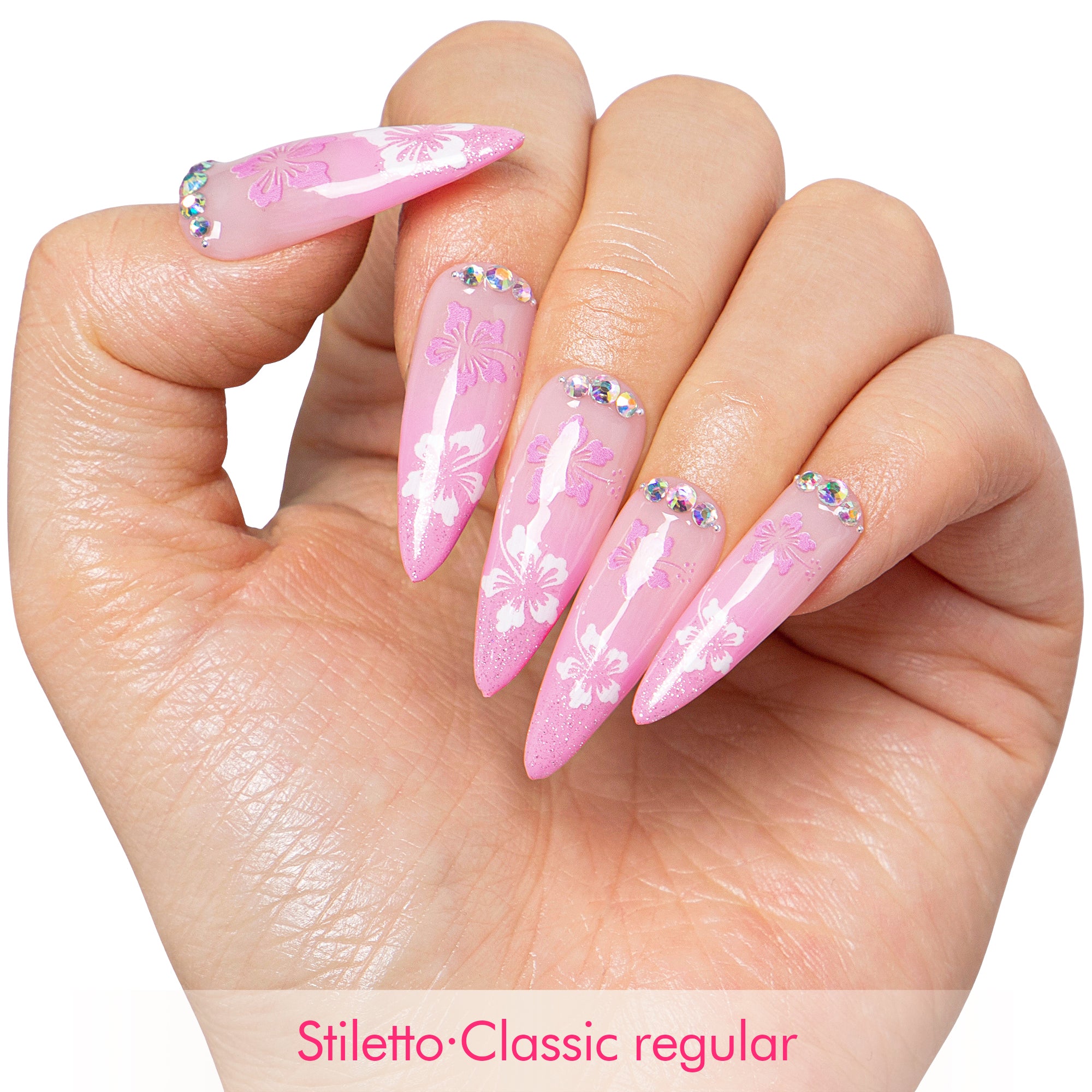 Blossom Breeze Handmade Nails H539