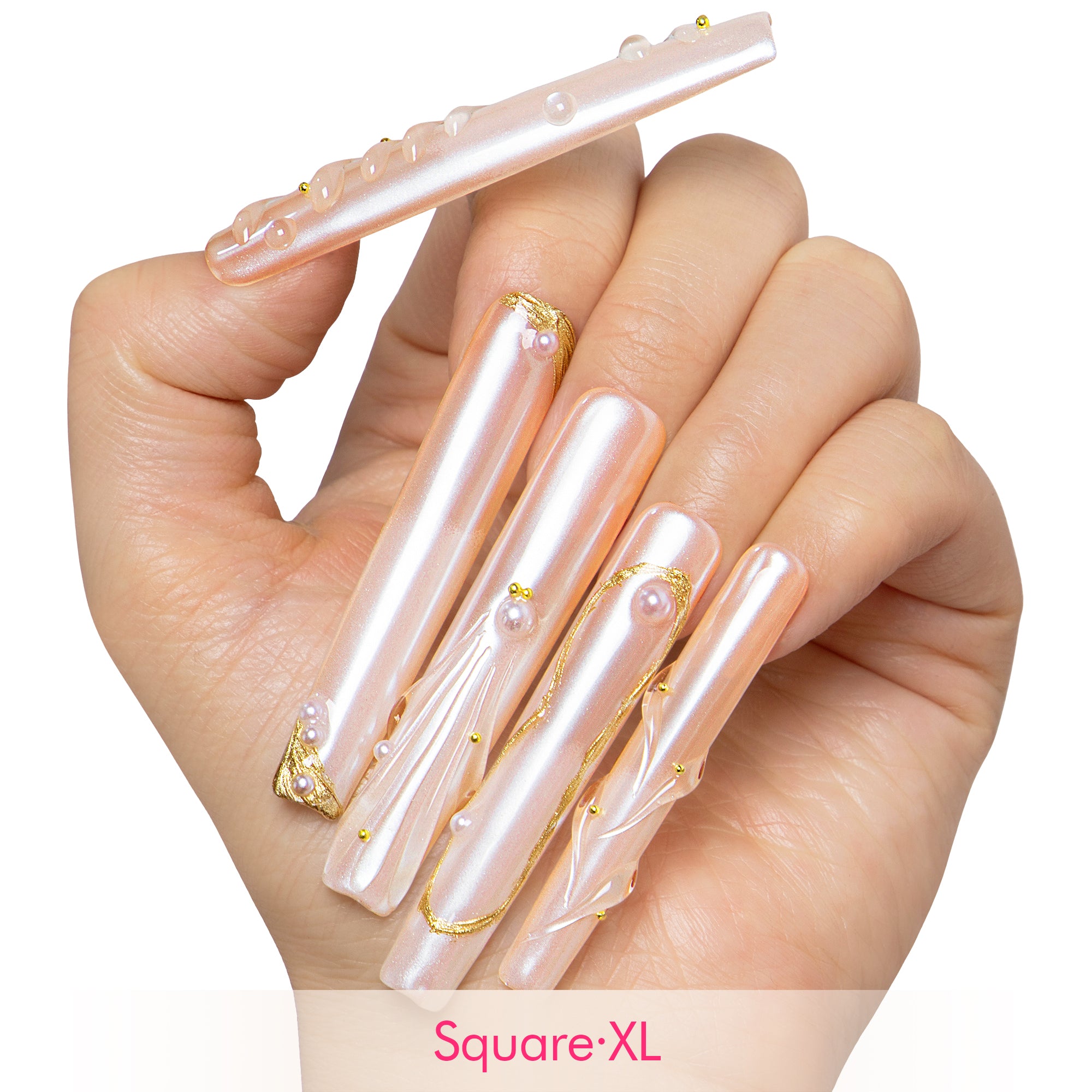 Pearl Tide Handmade Nails H543