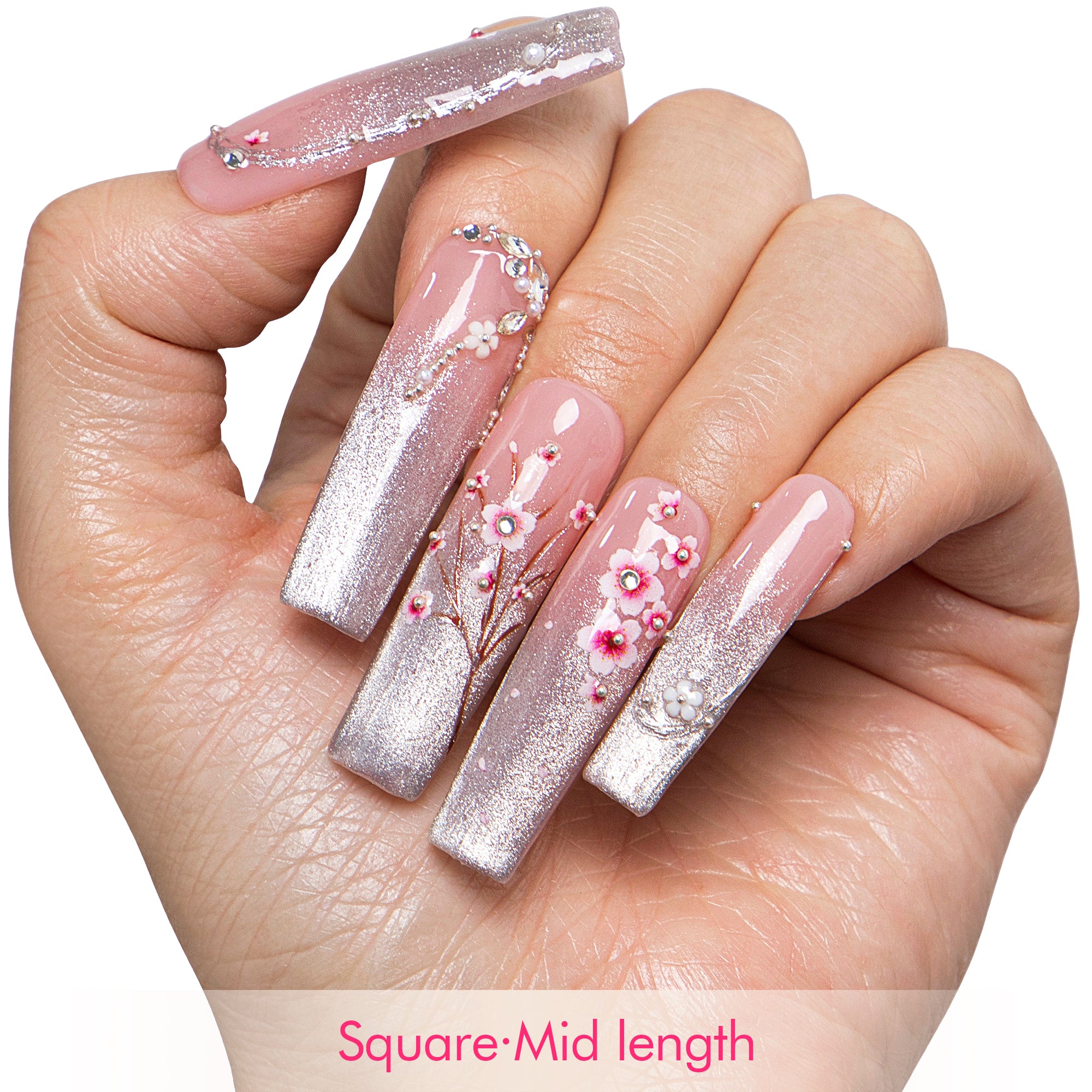 Sweet Sakura Handmade Nails H559