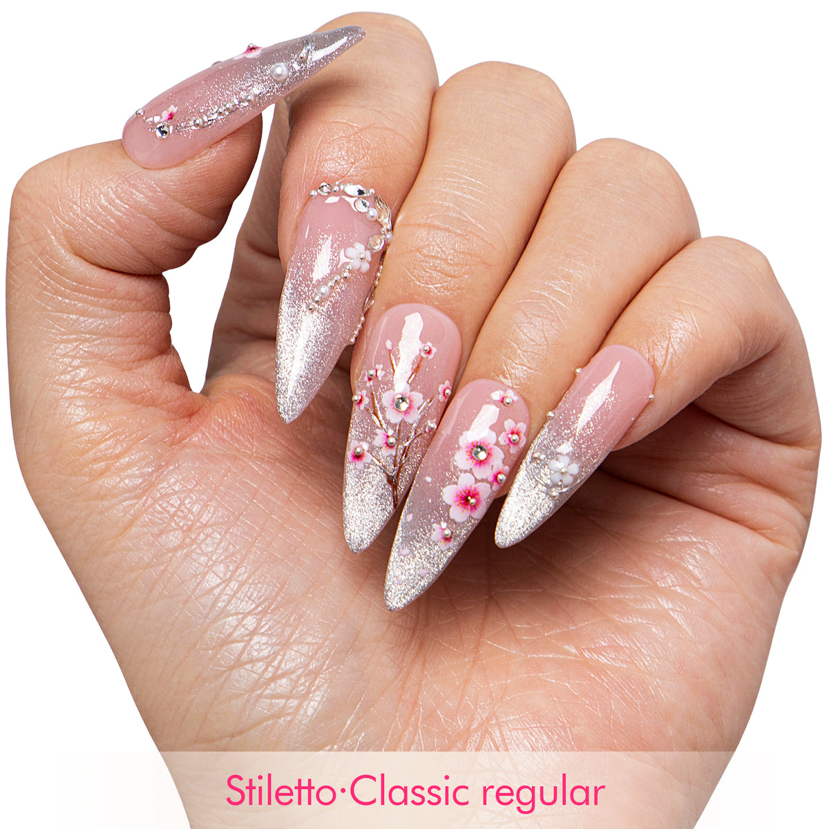 Sweet Sakura Handmade Nails H559